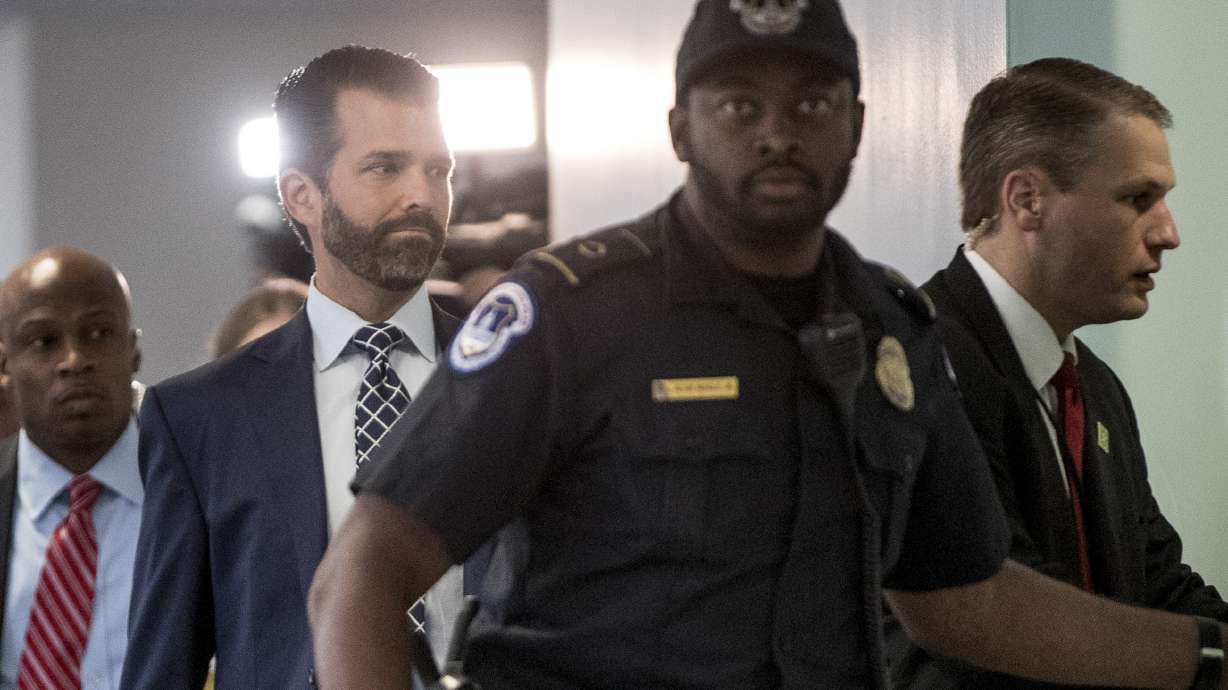 Trump Jr. glad Senate testimony 'is finally over'