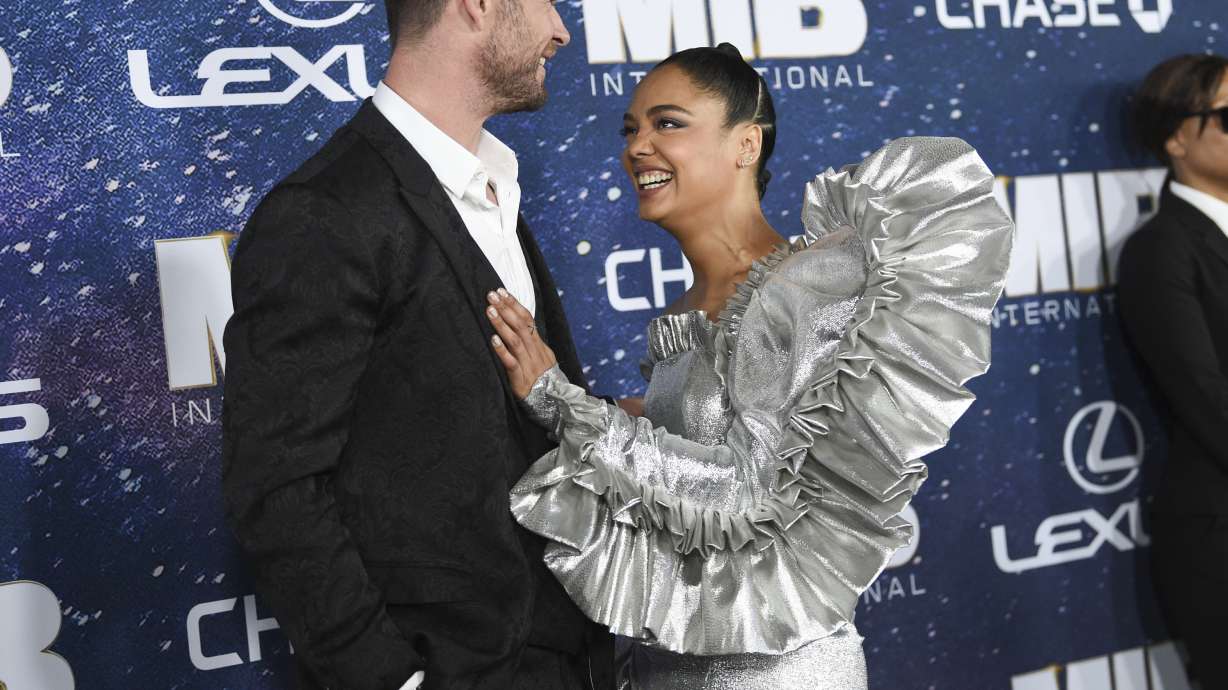 Tessa Thompson is OK with the 'Men in Black' title, for now