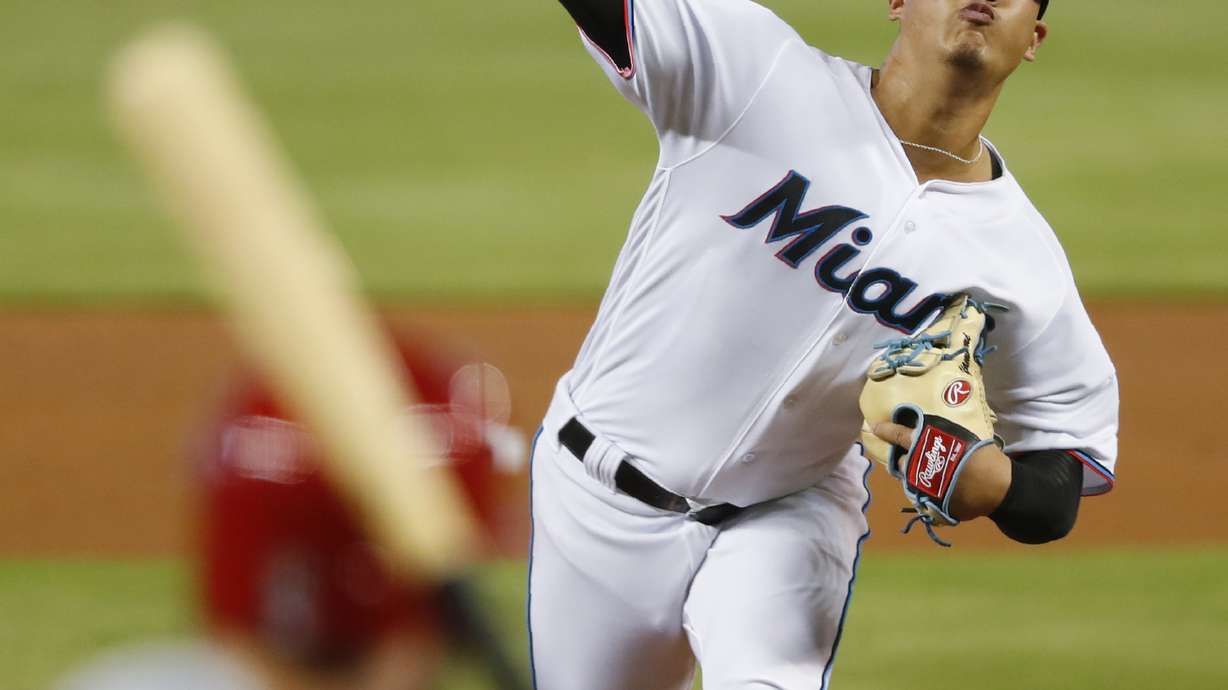 Yamamoto dazzles in debut as Marlins beat Cardinals 9-0