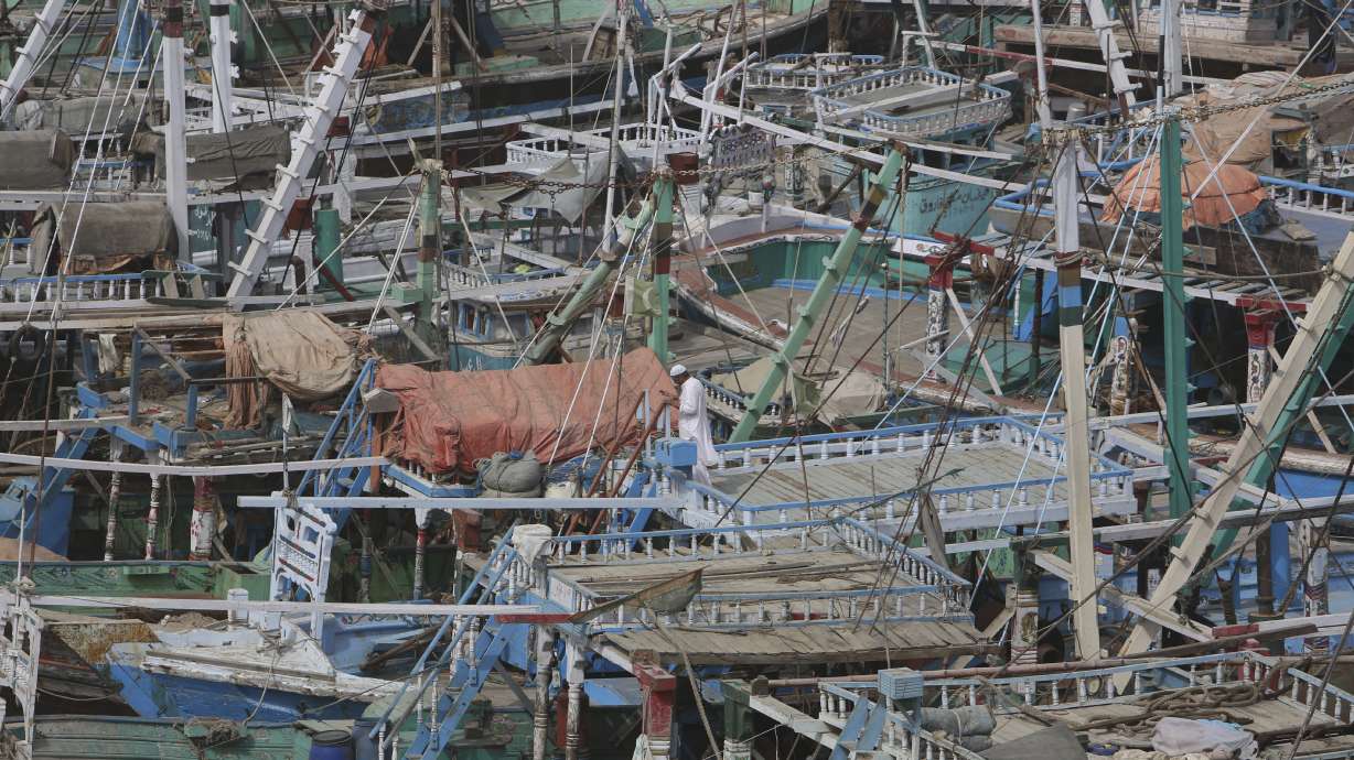 The Latest: Cyclone forecast to jog away from Indian coast