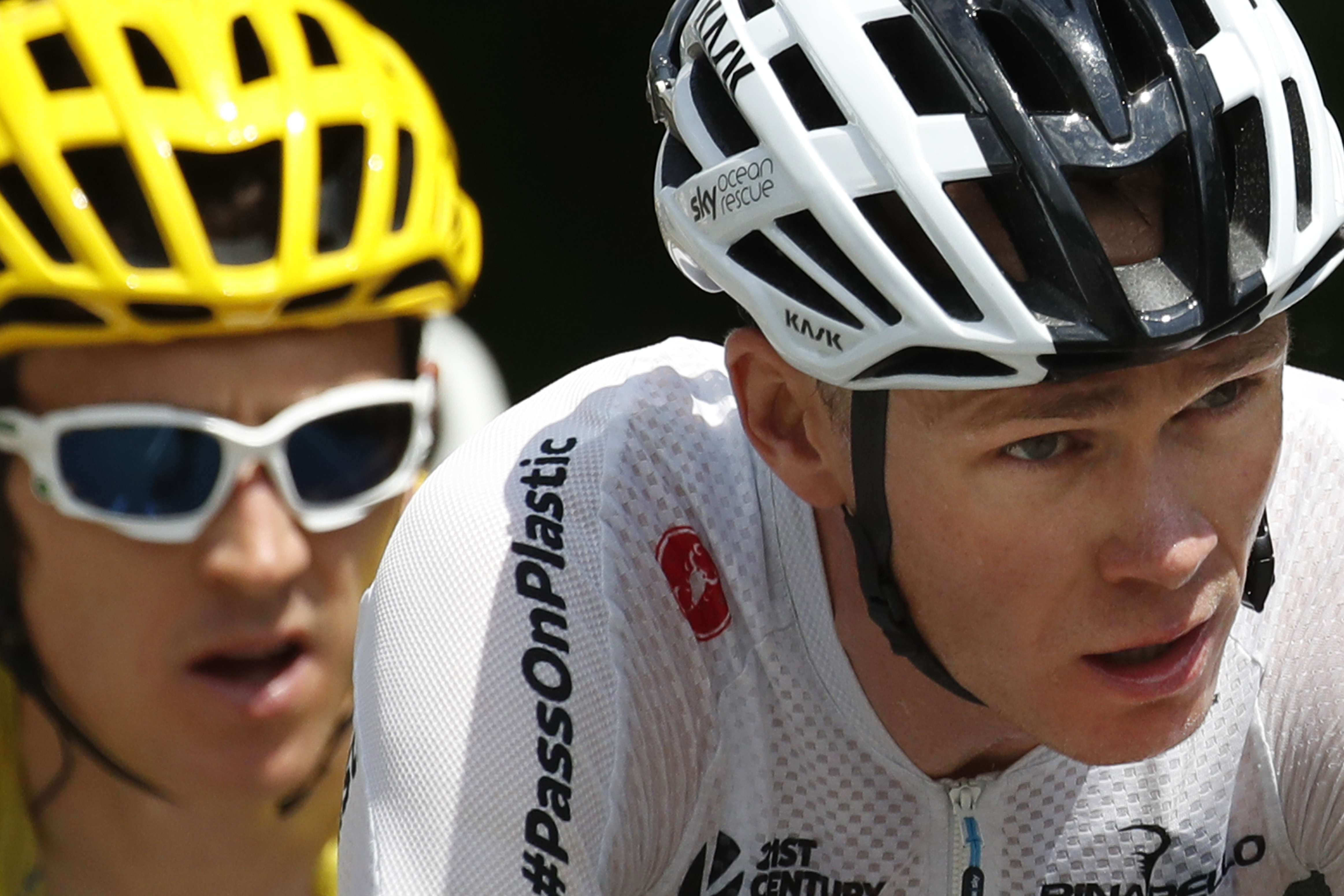Froome remains hospitalized in France with multiple injuries