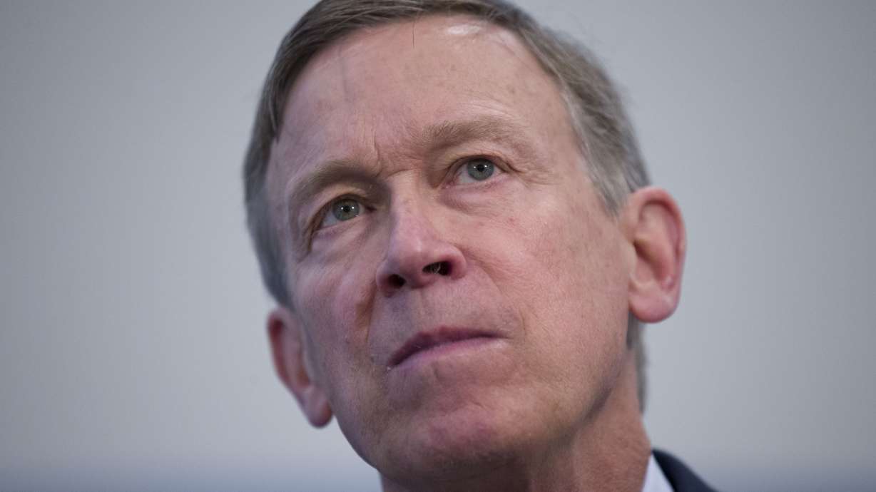 Presidential hopeful John Hickenlooper calls for carbon tax
