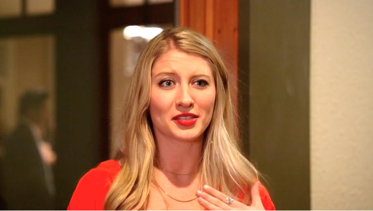 One of the women told interviewers she applied for the event because she didn't want to tell her children she met their father on Tinder or Mutual. (Photo: Courtesy of LDS Matchmakers)