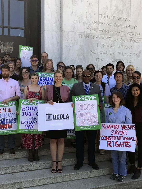 Oregon public defenders mobilize for pay, staffing overhaul