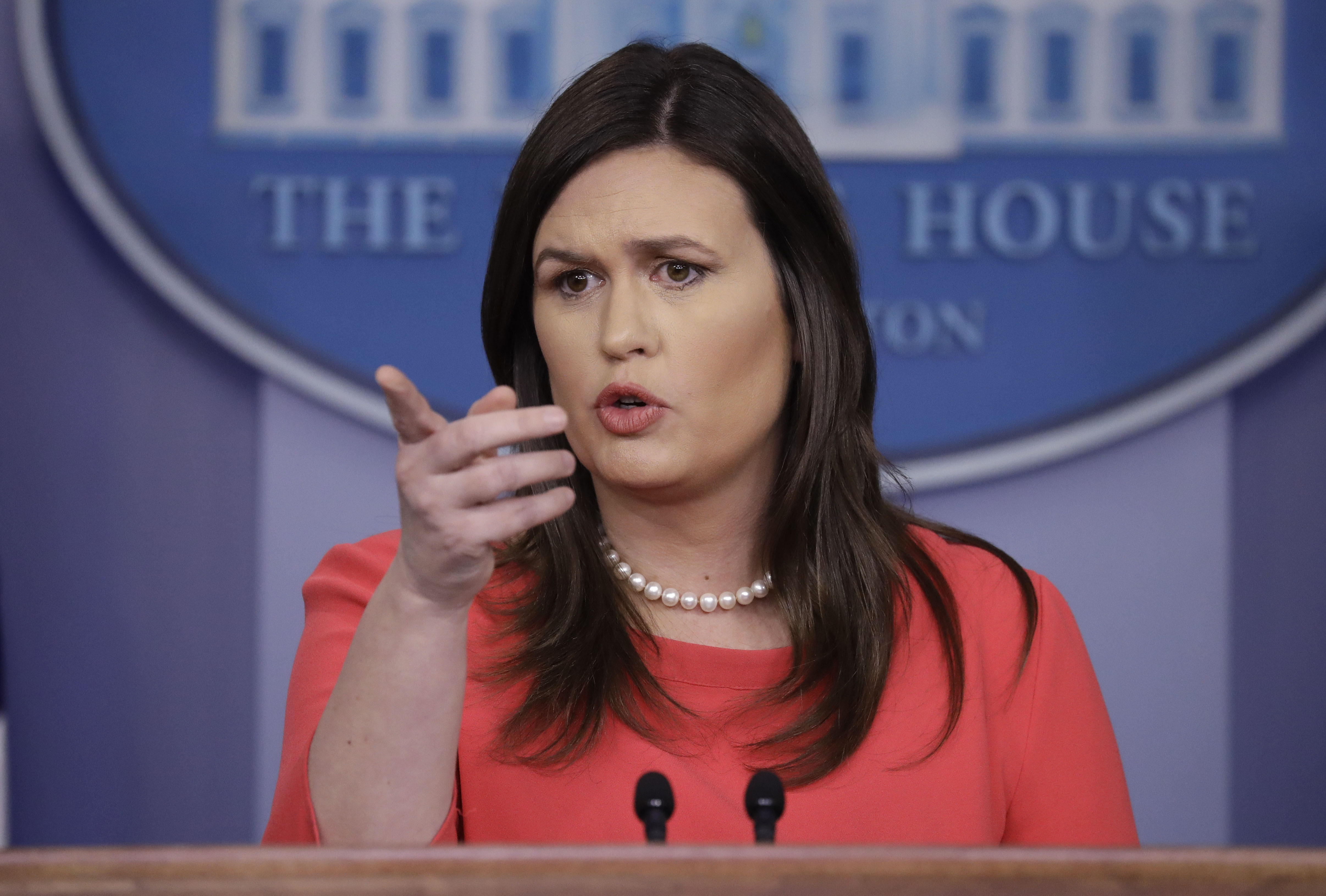 Trump says Sarah Sanders to leave White House at end of June