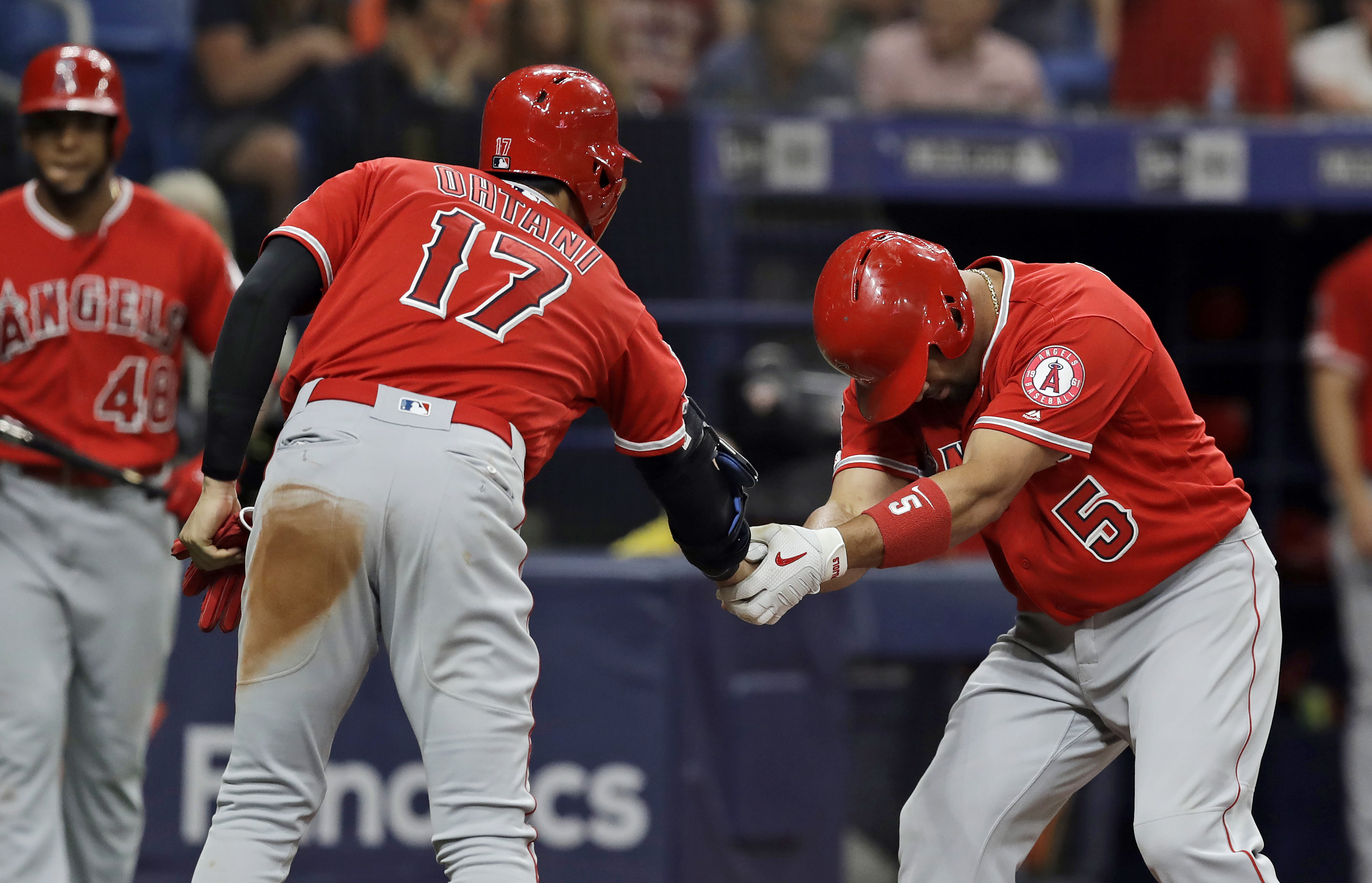 Angels' Ohtani first Japanese player to hit for cycle