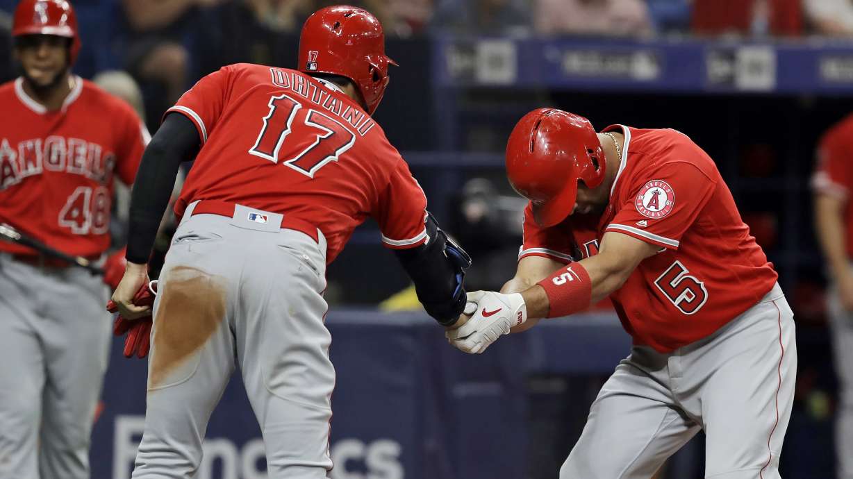 Angels' Ohtani first Japanese player to hit for cycle