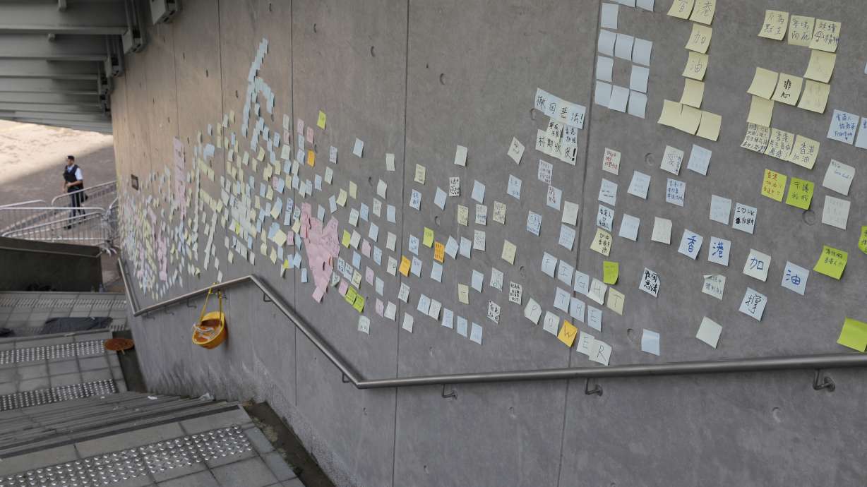 The Latest: China summons US envoy over Hong Kong criticism