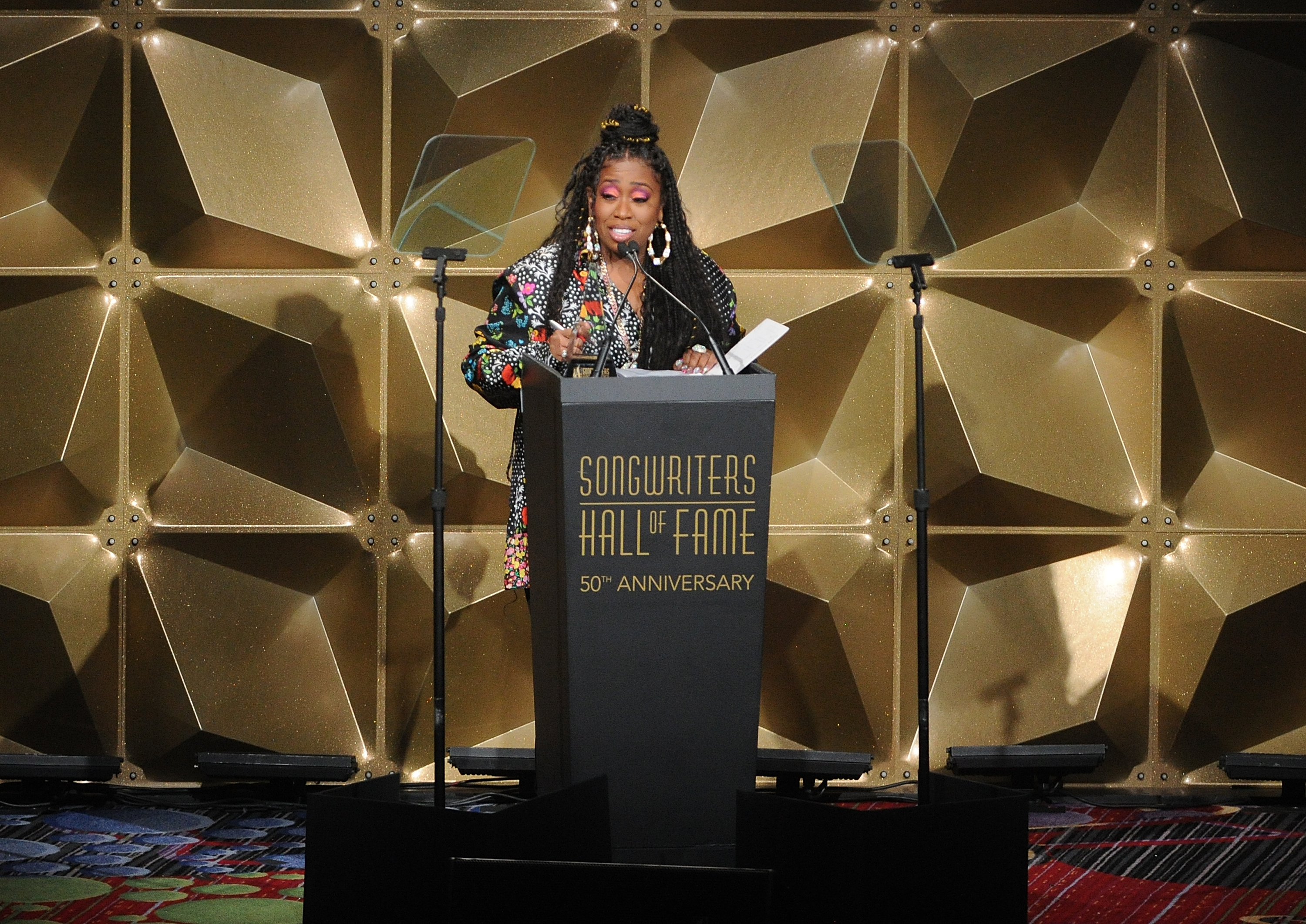 Missy Elliott, in tears, gets inducted into Songwriters Hall