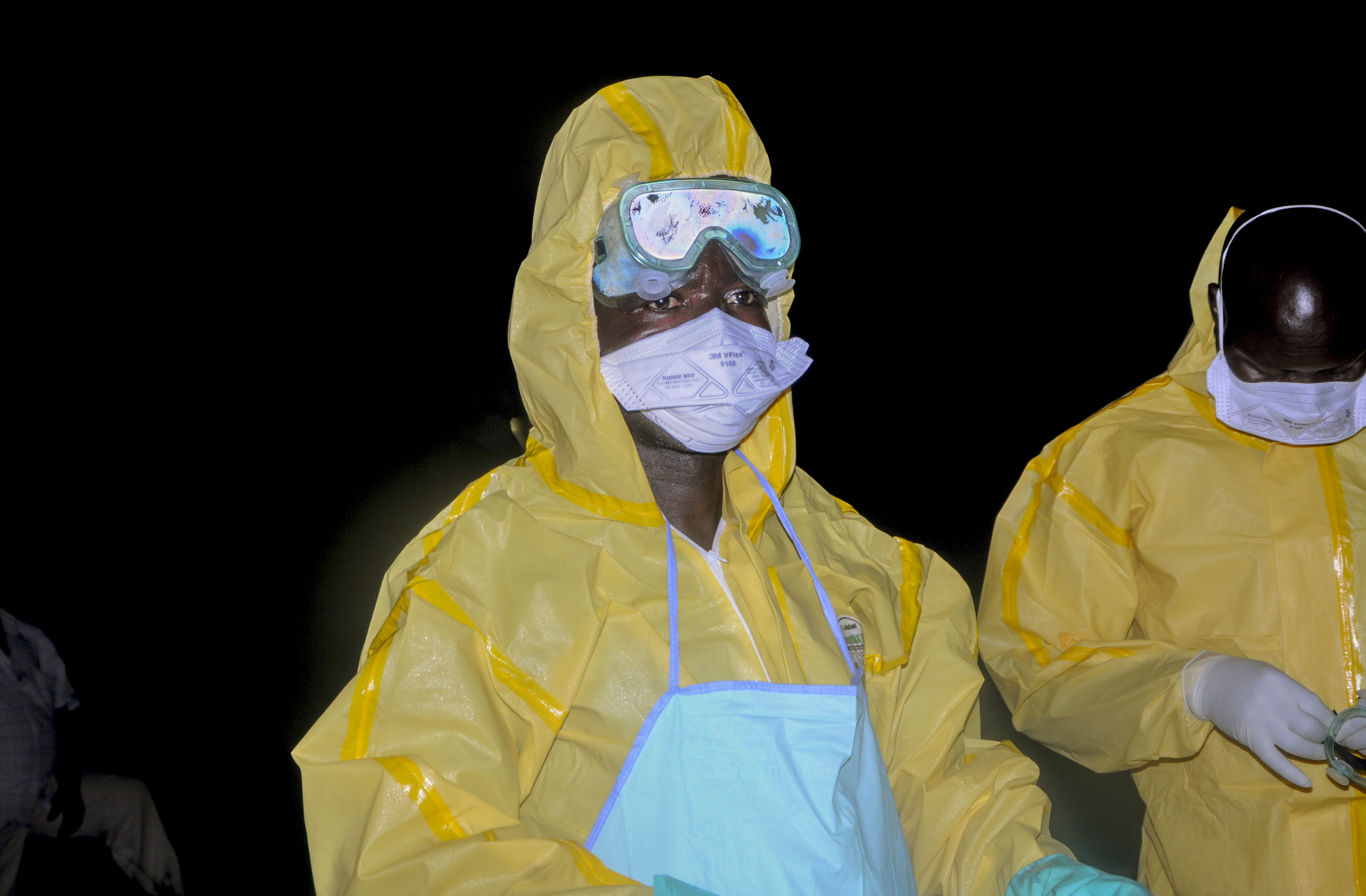 Burial of Ugandan Ebola victim shows flash of confrontation