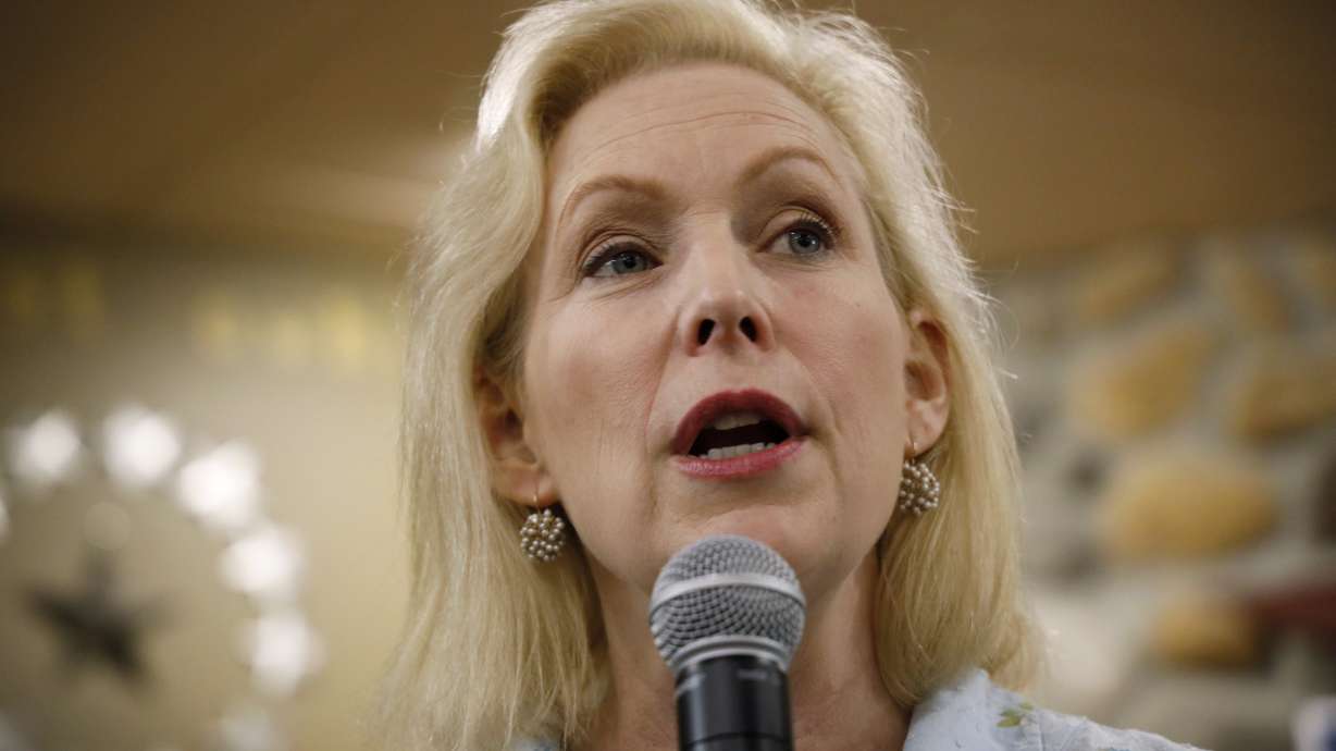 Moulton signs fellow 2020 hopeful Gillibrand's cyber pledge