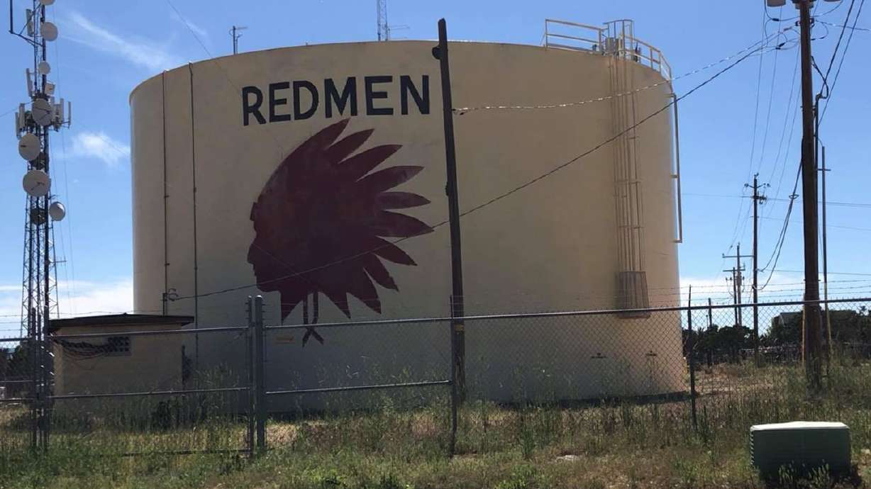 ‘Redmen’ to stay on Cedar City water tank