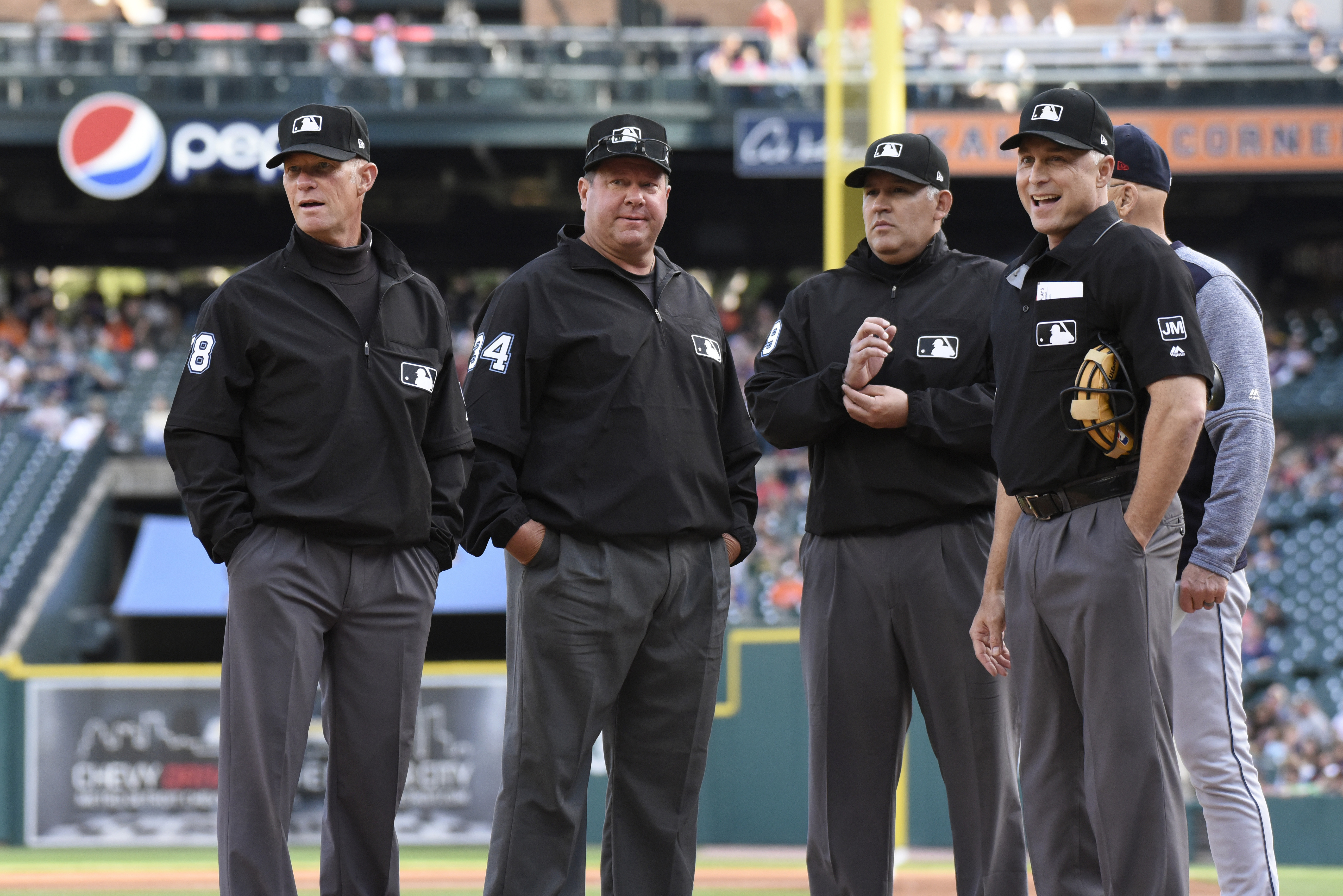 Umpire Jim Wolf to miss rest of Indians-Tigers series