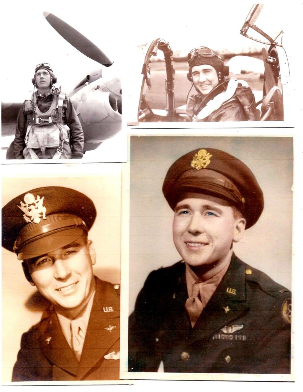 Photos of Air Force Lt. Col. Bill Willis, who is now 97 and retired. (Photo: Family photos)
