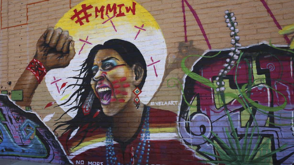 New Mexico mural focuses on missing Native American women