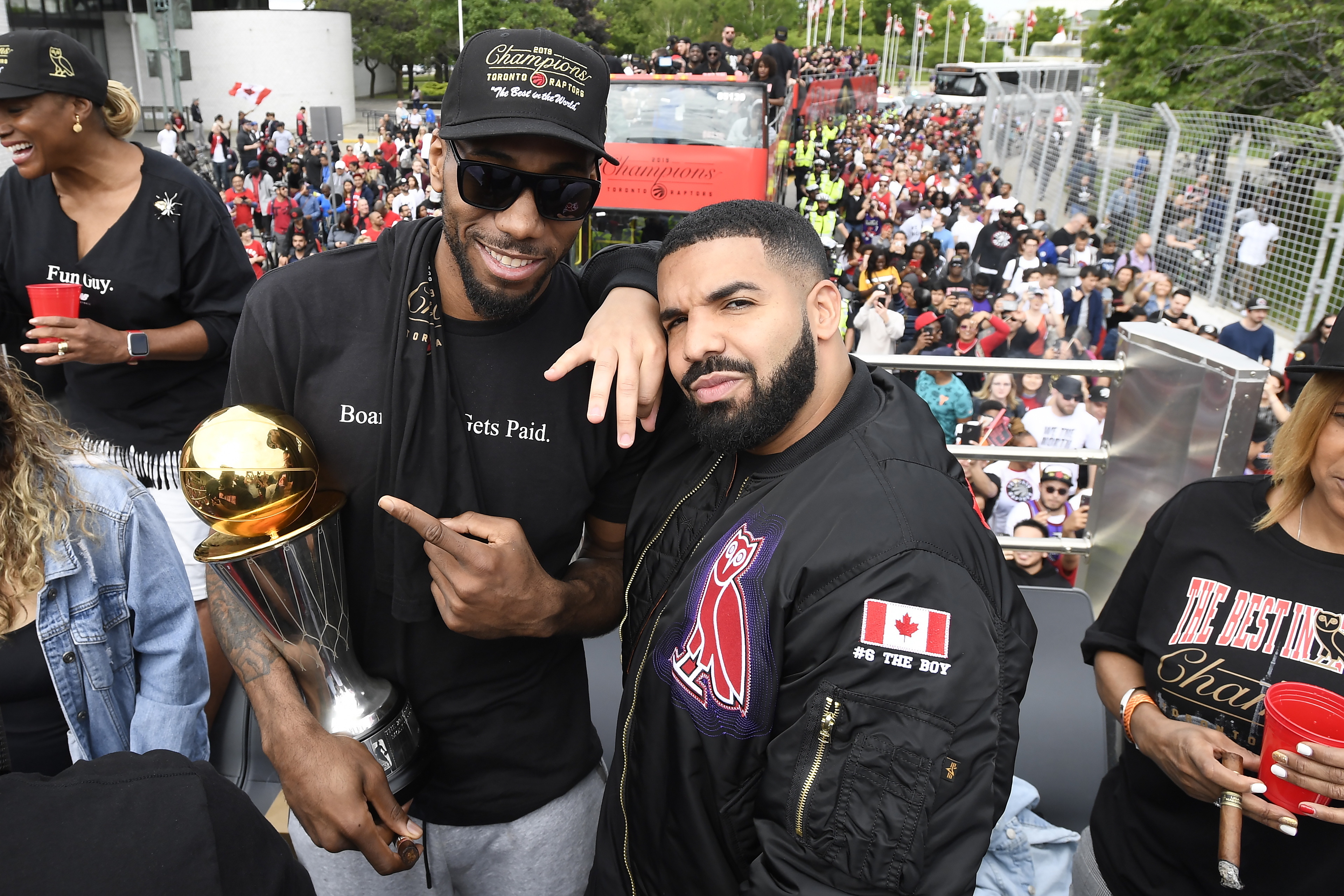 The Latest: Police: 4 shot at Raptors rally in Toronto