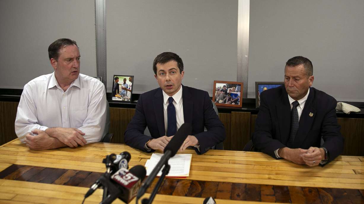 The Latest: No video of officer shooting in Buttigieg's city