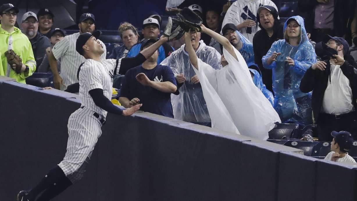 Maybin makes bid to keep spot with HR, Yanks beat Rays 6-3