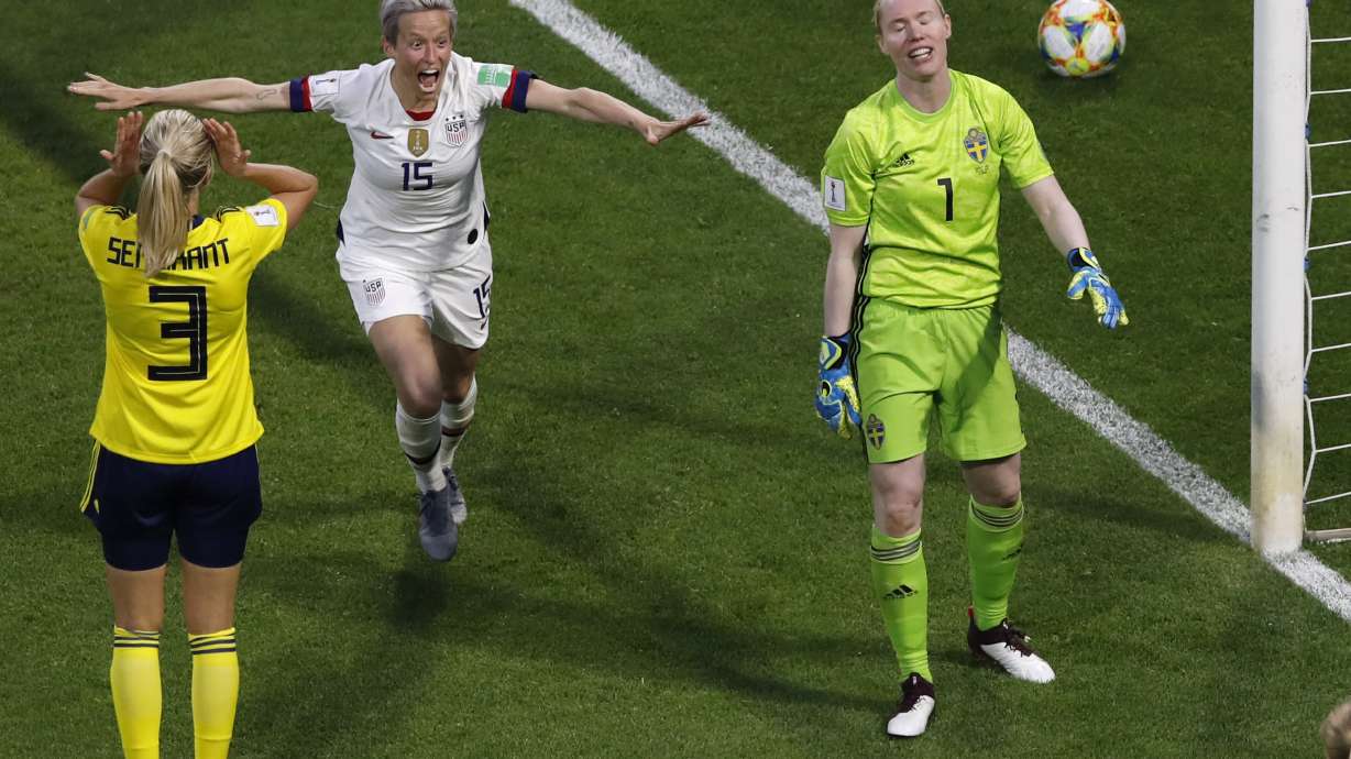 US dominates rival Sweden 2-0 to remain undefeated
