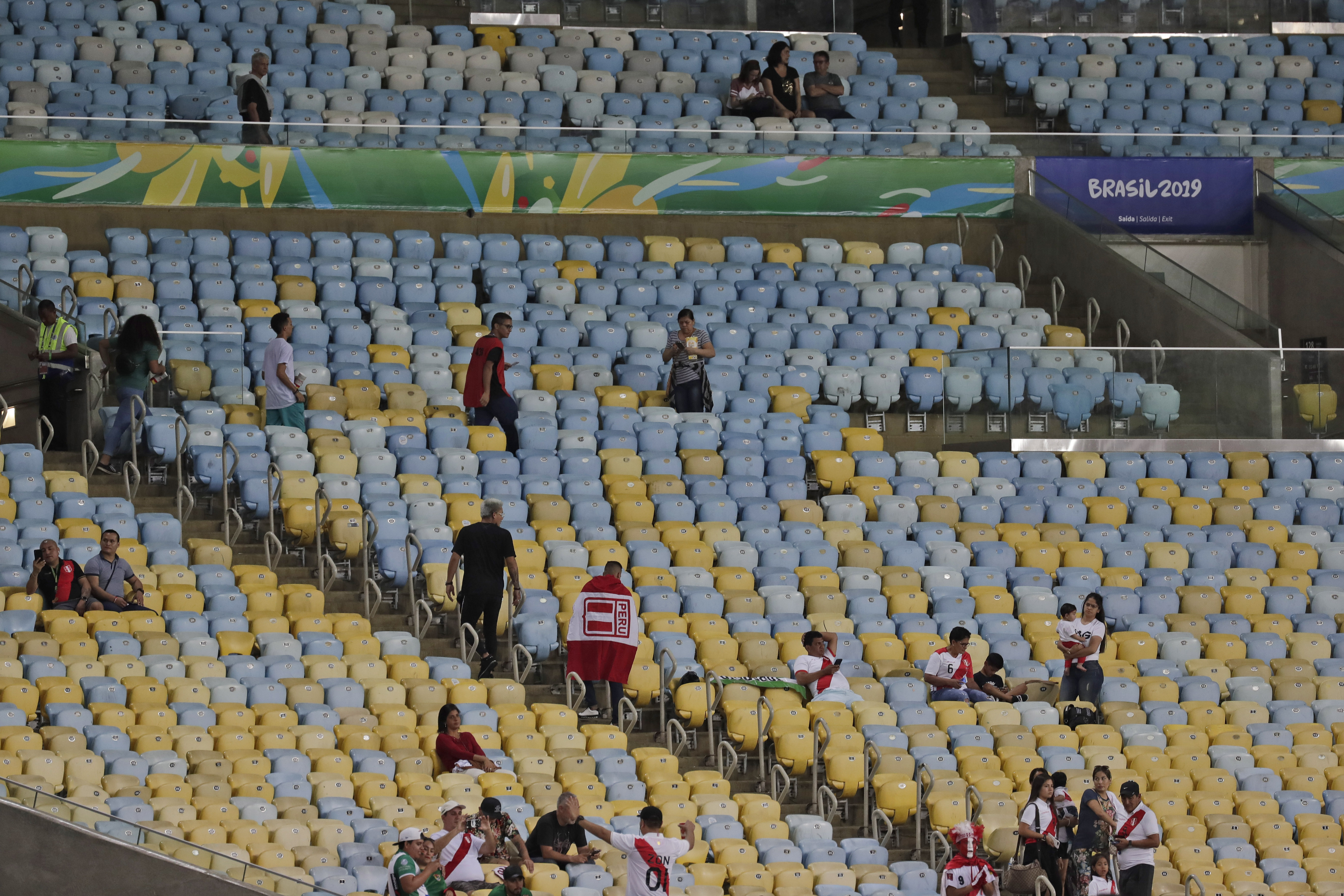 Copa America organizers say attendances higher than in 2015