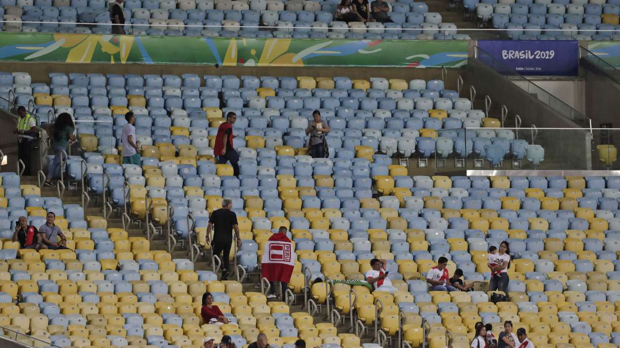 Copa America organizers say attendances higher than in 2015