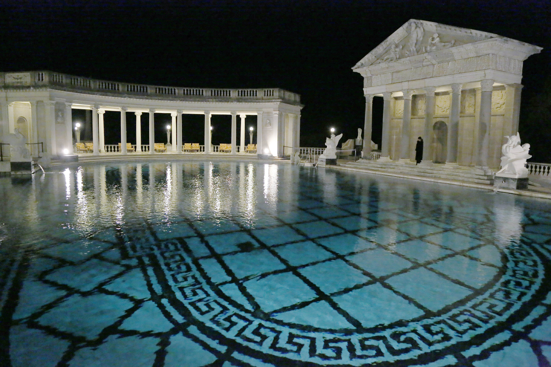 Select few allowed to swim in Hearst Castle pools
