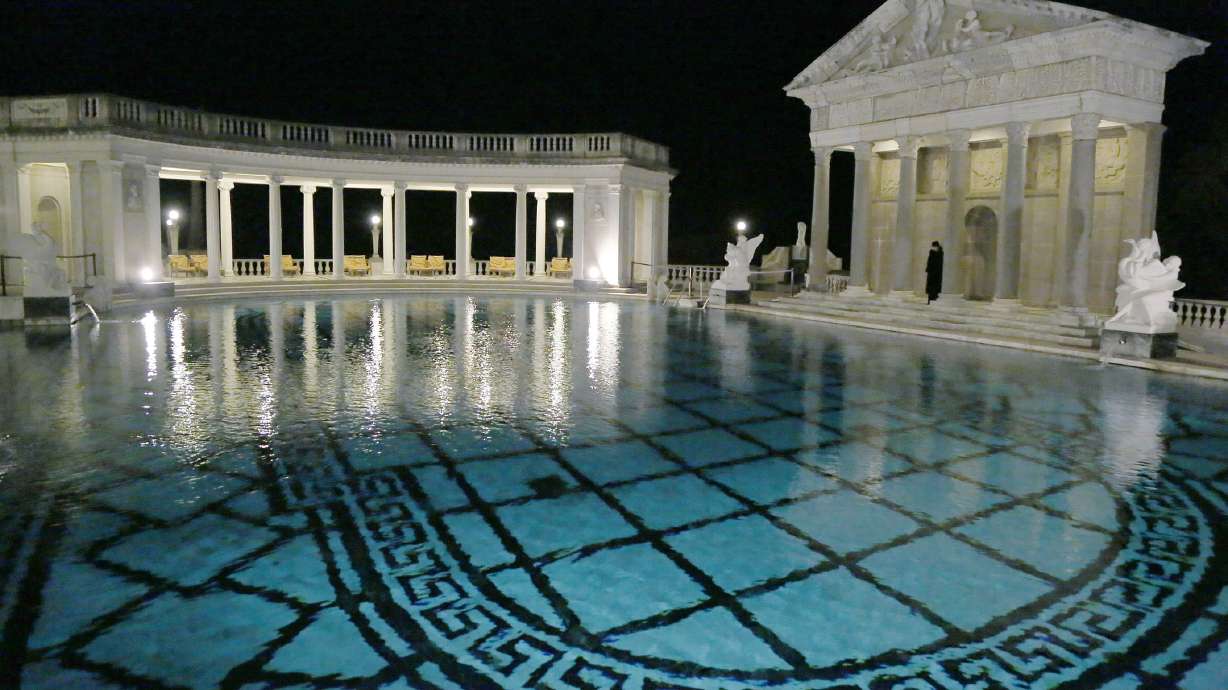 Select few allowed to swim in Hearst Castle pools