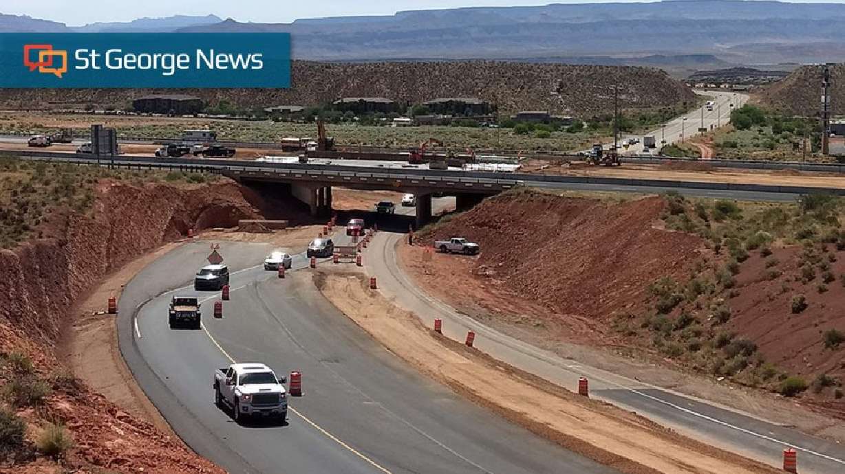 Bridge demolition prompts new traffic pattern for Exit 16 area of I-15