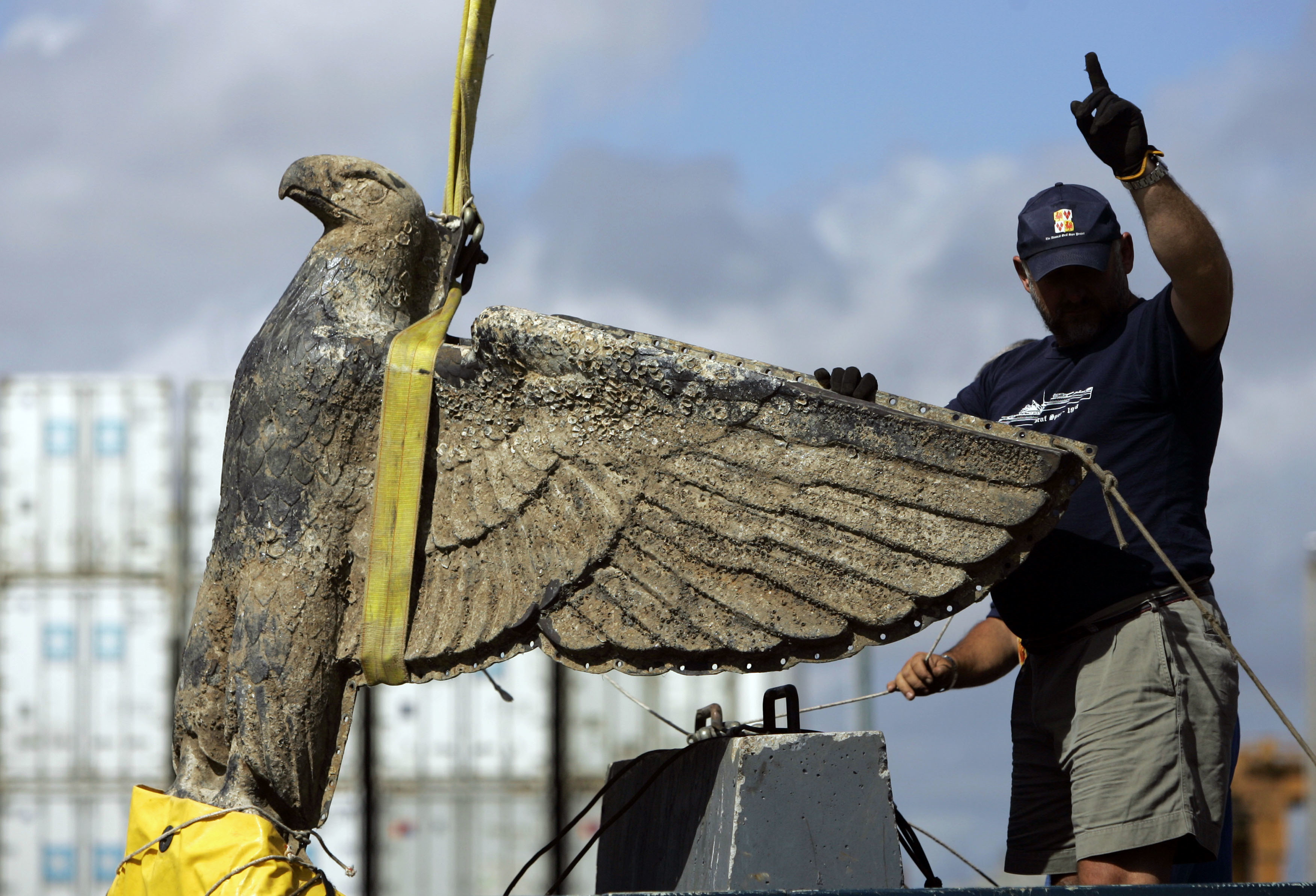 Court tells Uruguay to sell Nazi eagle from battleship