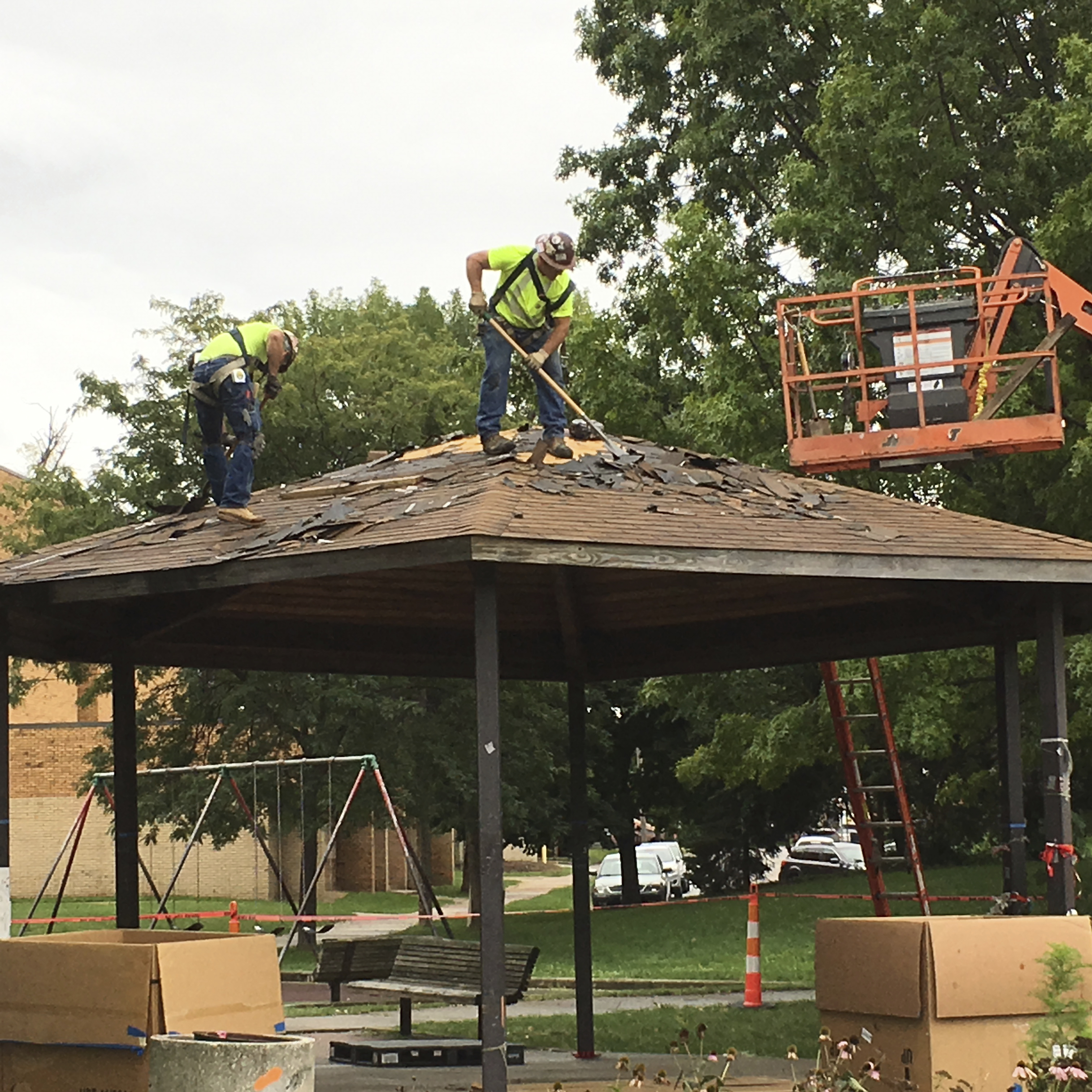 Gazebo where Ohio officer killed Tamir Rice moves to Chicago