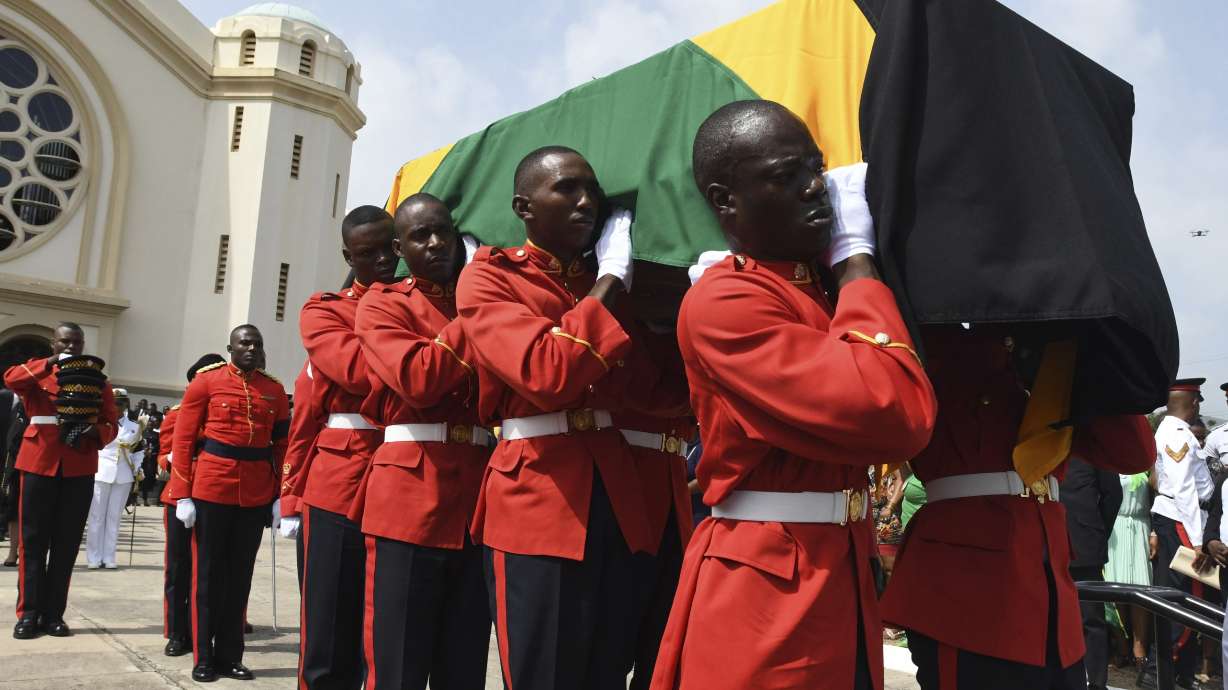 Thousands attend funeral of former Jamaican PM Edward Seaga