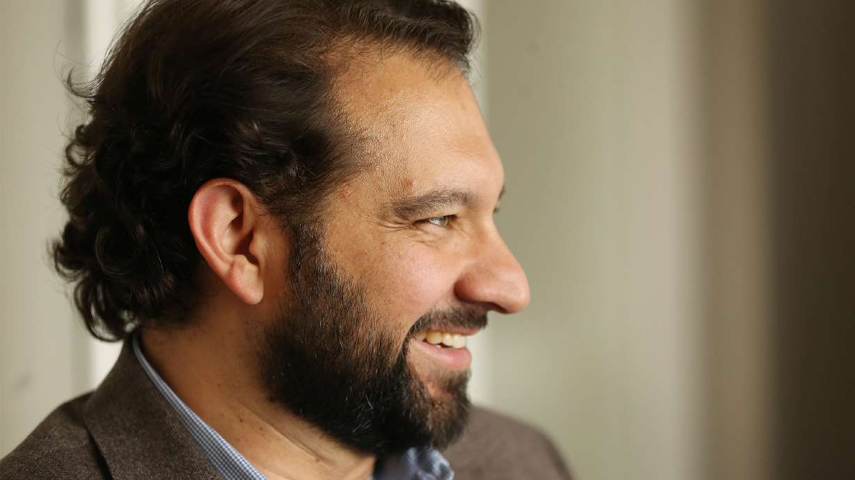 Utah Democratic Party chairman Jeff Merchant is seen in this undated file photo. Merchant will resign later this month due to personal health reasons, the party announced Thursday.