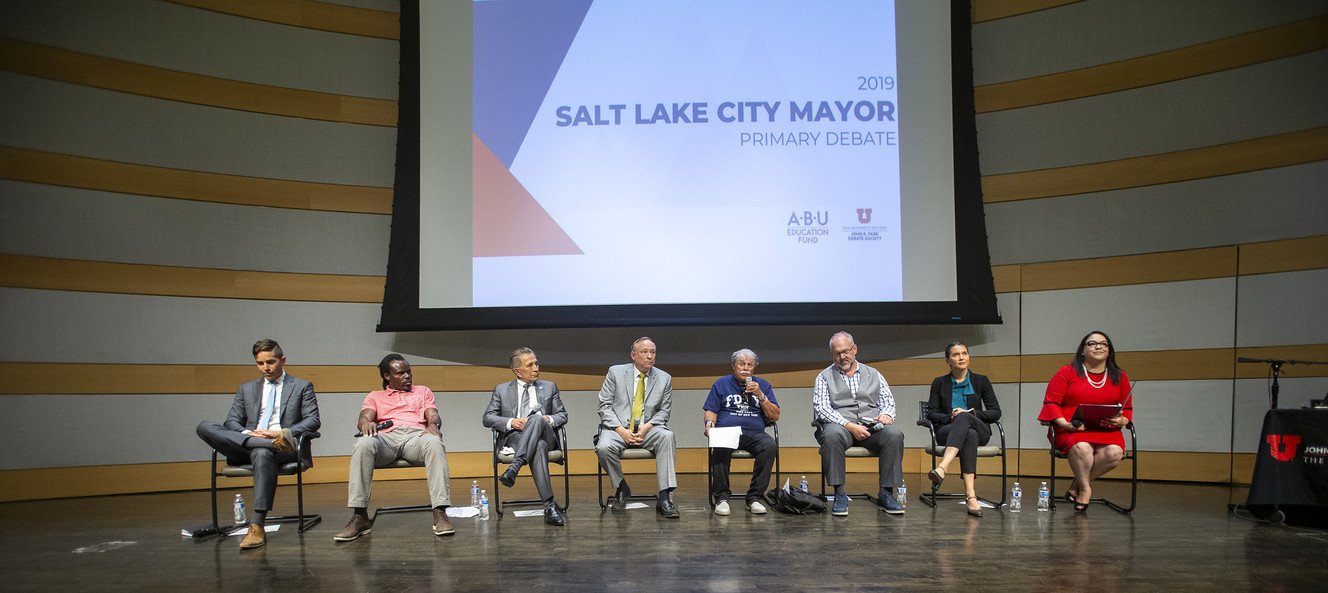 Salt Lake City mayor candidates to debate in televised event Monday