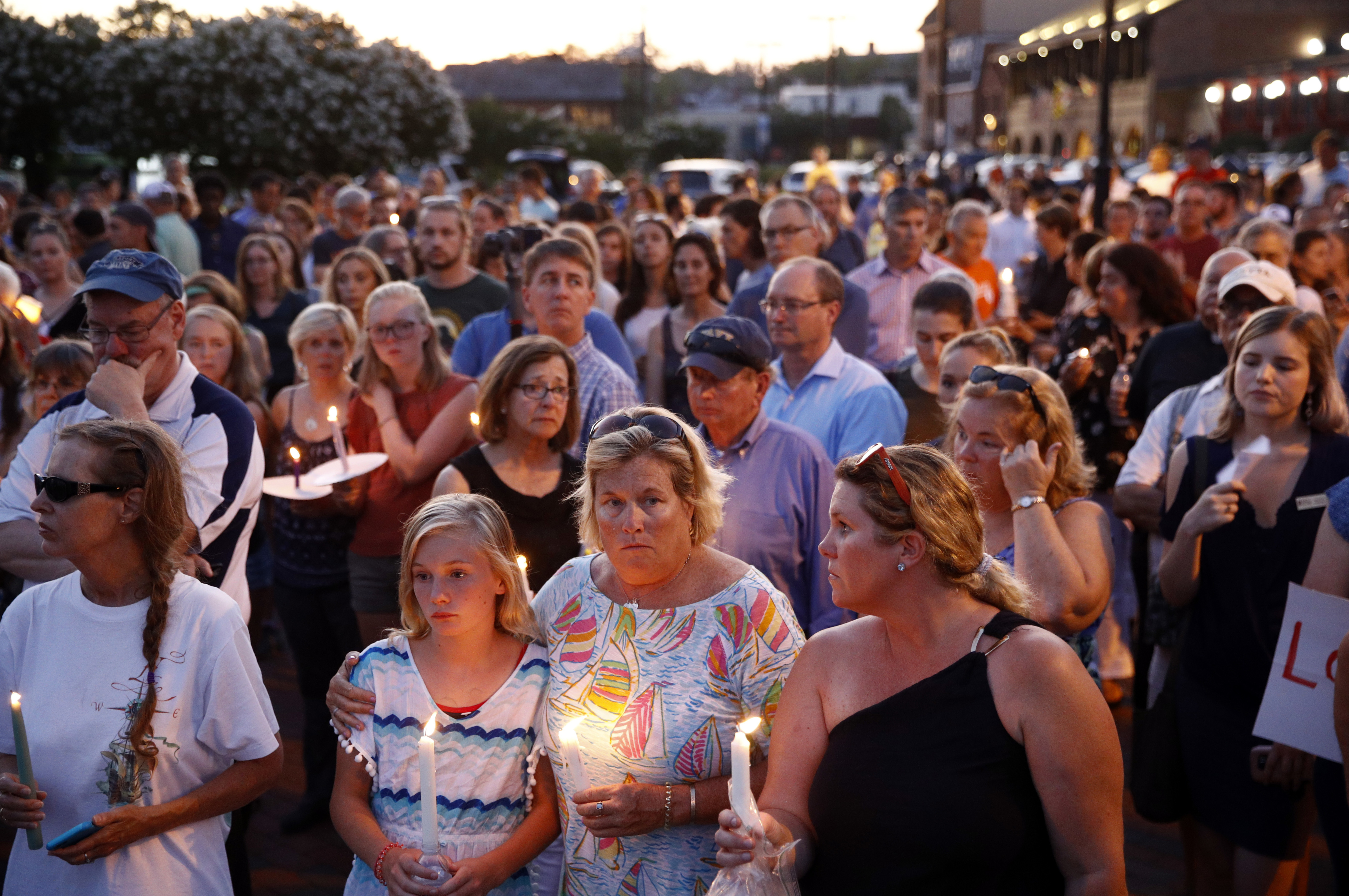 Memorial held for 5 slain Capital Gazette employees