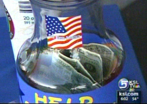 Volunteers Gather Gifts for Deployed Troops