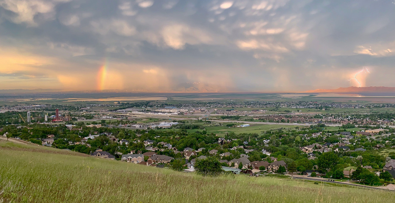 Pics of the month: Stormy skies give way to pretty sunsets in Utah during June