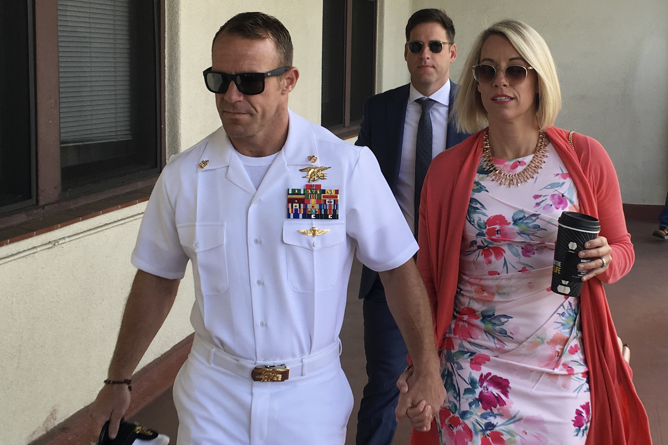 The Latest: Prosecutor: killing shown in Navy SEAL's words
