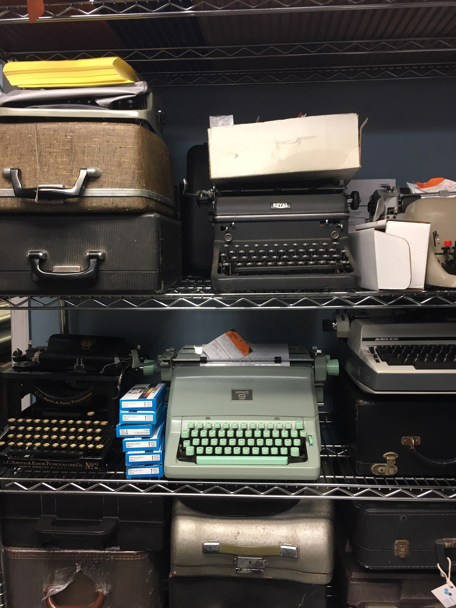 Clickety clack, let's look back: Typewriters return