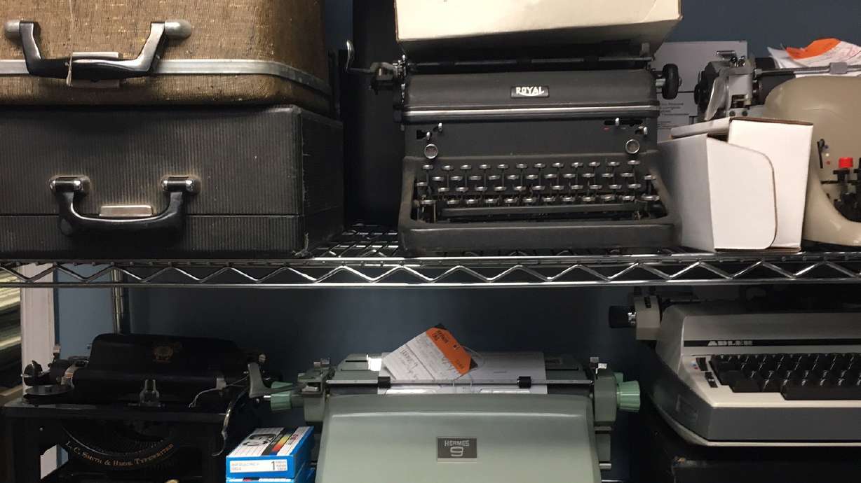 Clickety clack, let's look back: Typewriters return