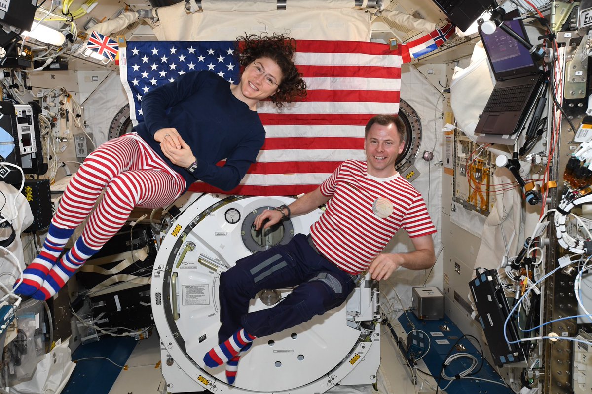 These astronauts just wished us a happy Independence Day from space - KSL.com thumbnail