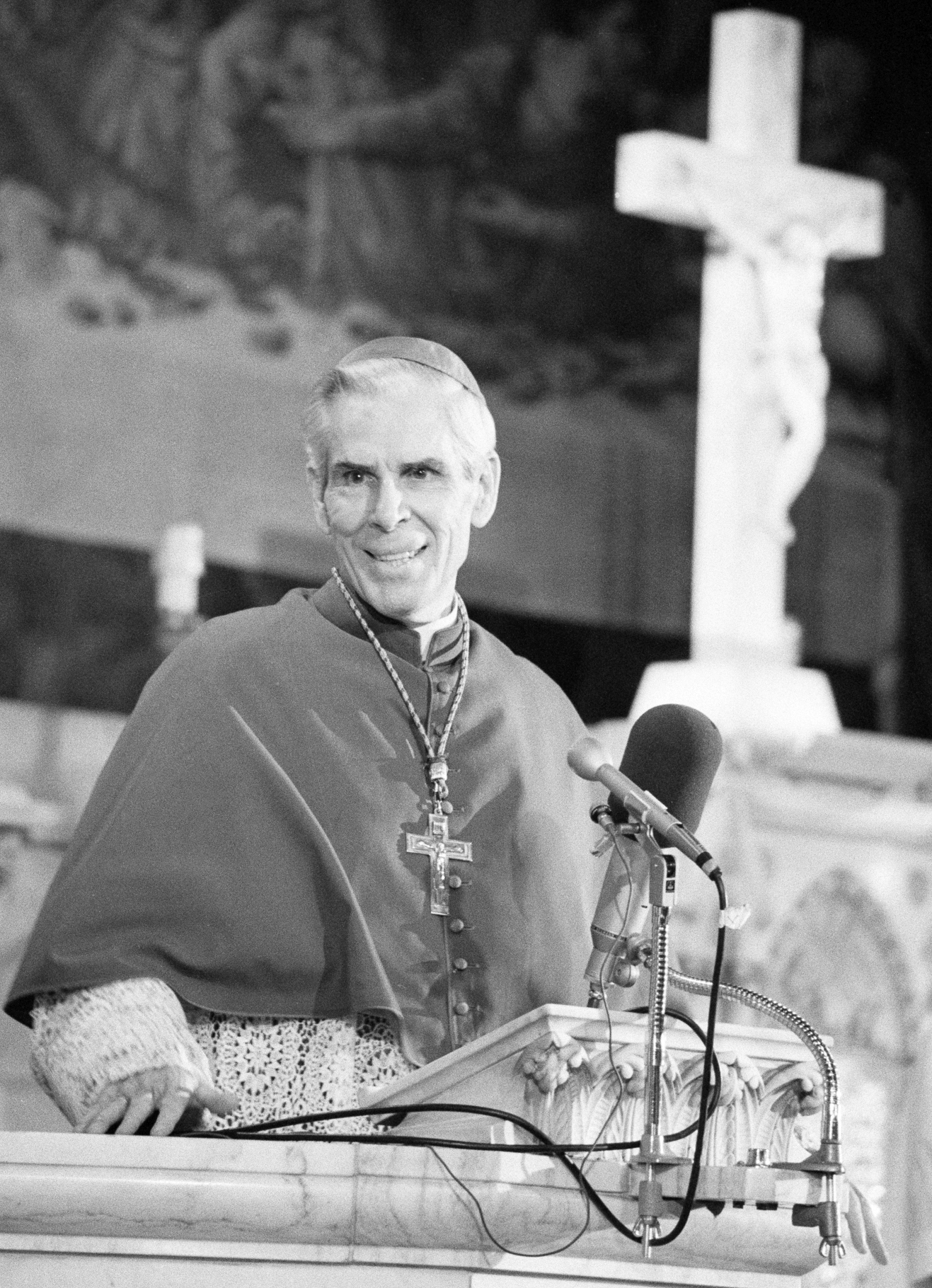 Pope approves miracle for late US Archbishop Sheen