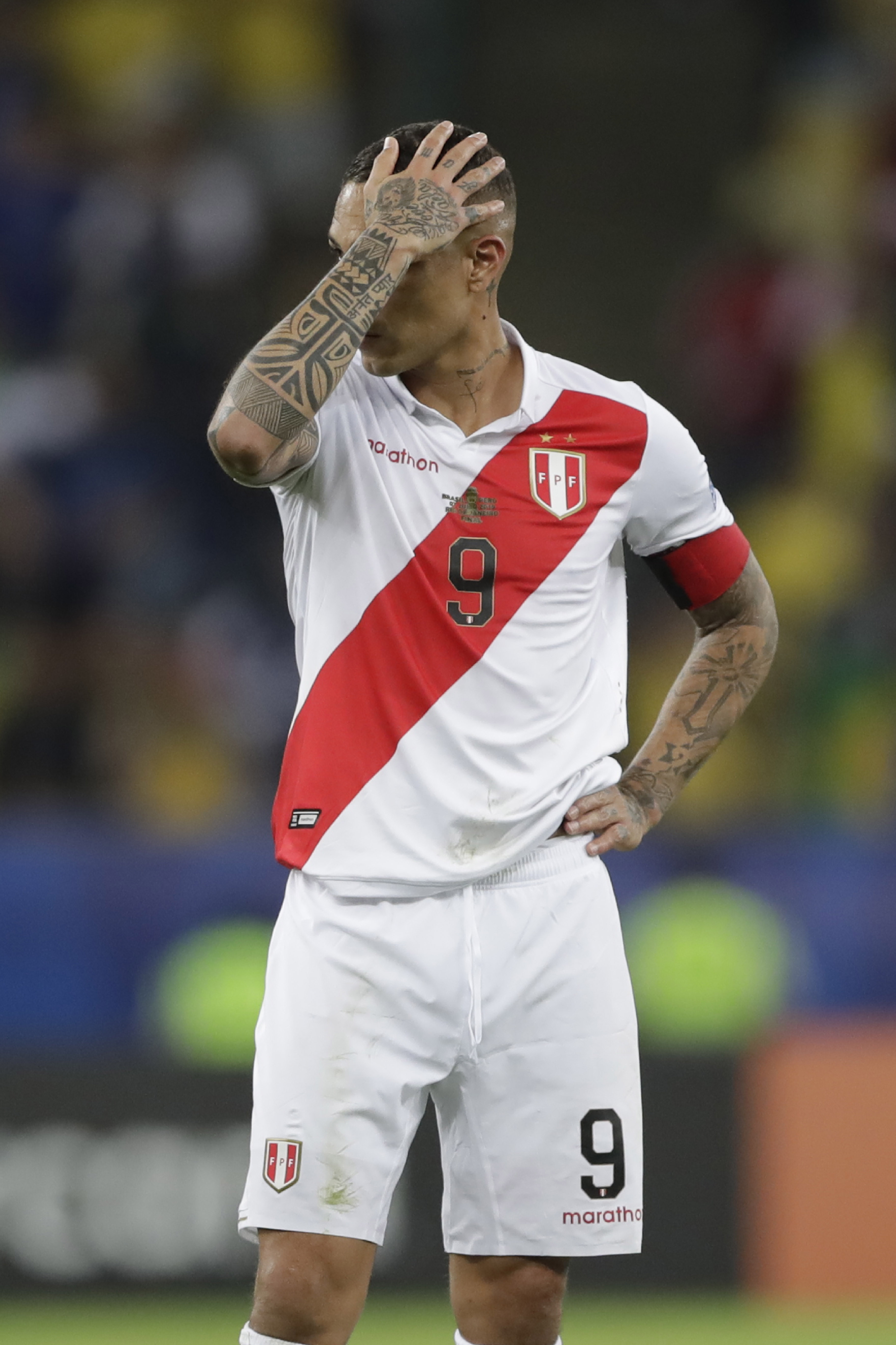 Peru coach says his team is optimistic for the future