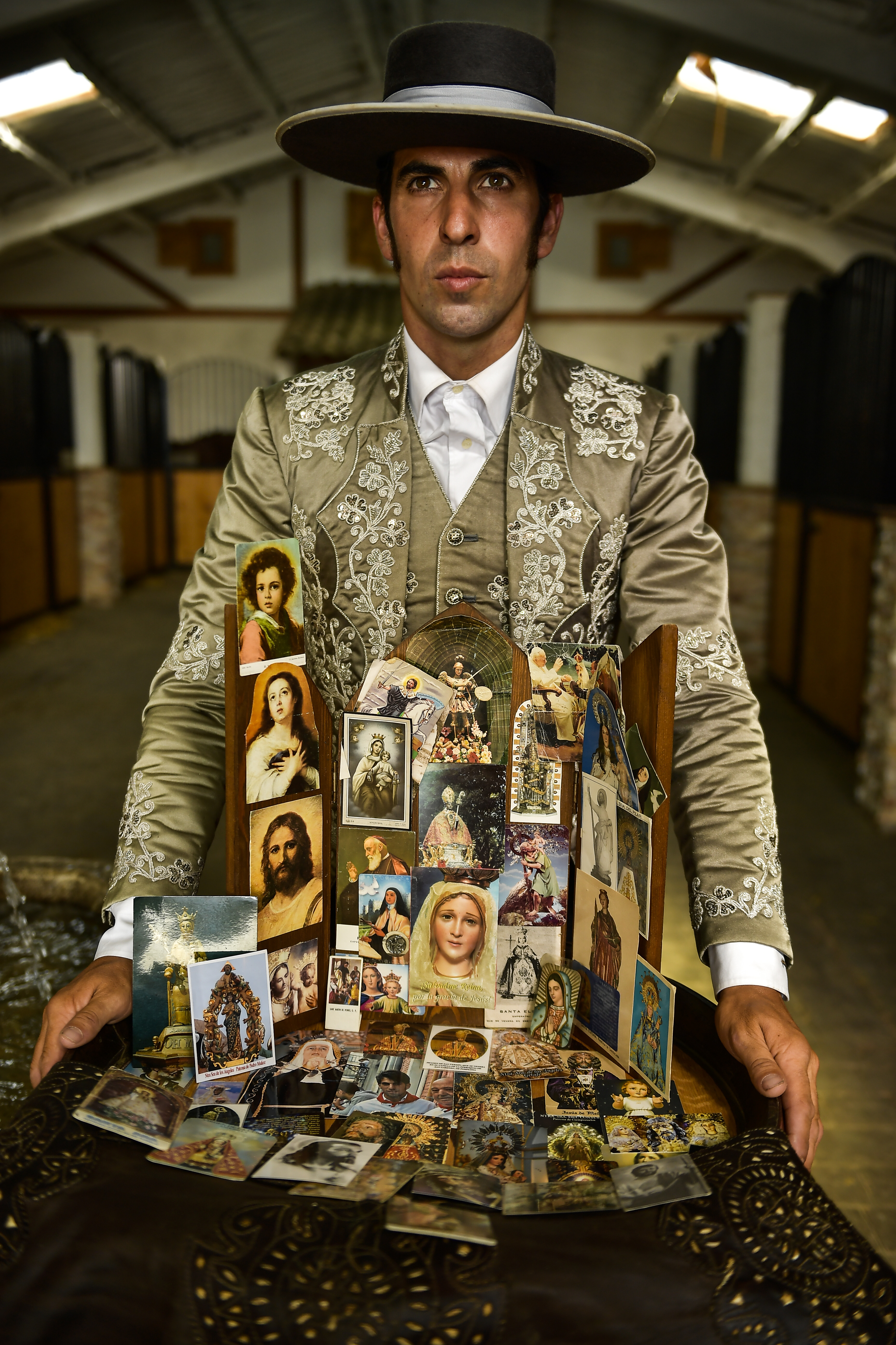 AP PHOTOS: Fear, glory for Spain's mounted bullfighters