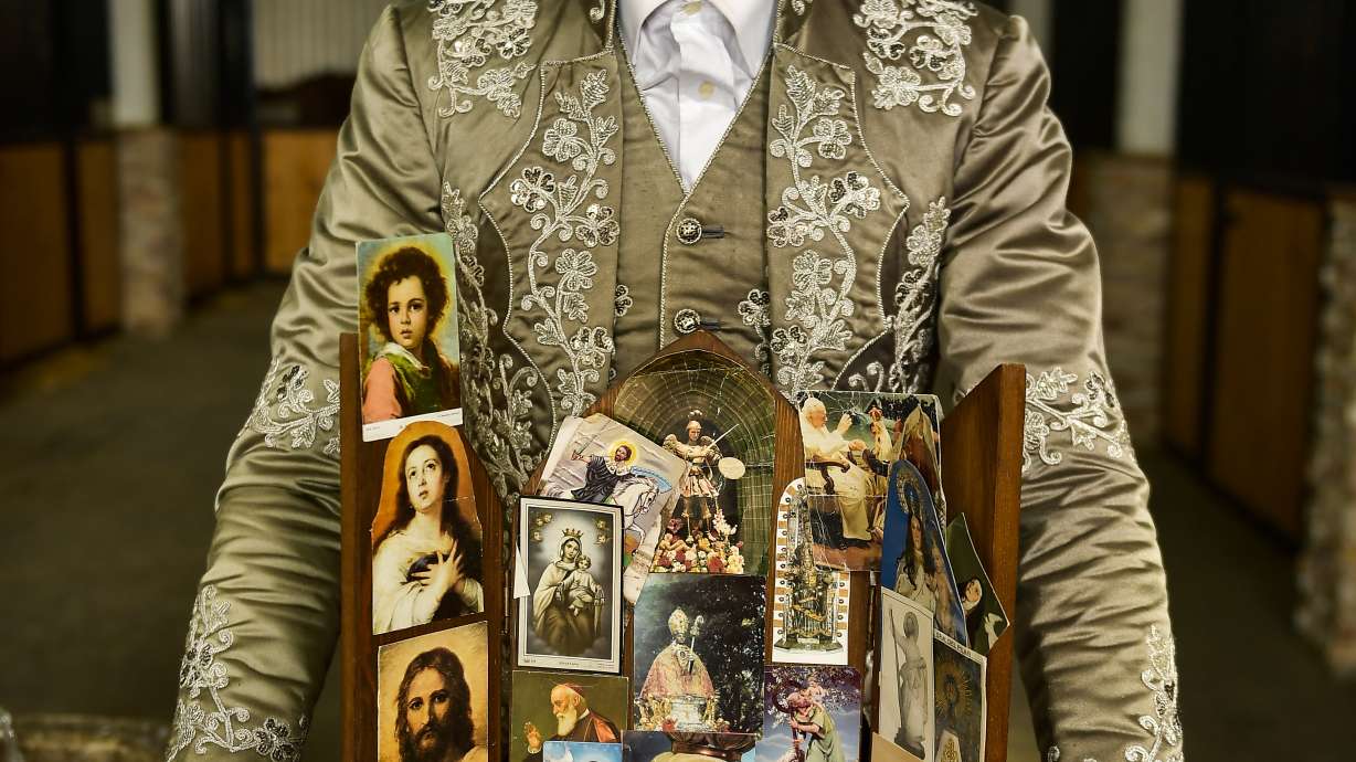 AP PHOTOS: Fear, glory for Spain's mounted bullfighters