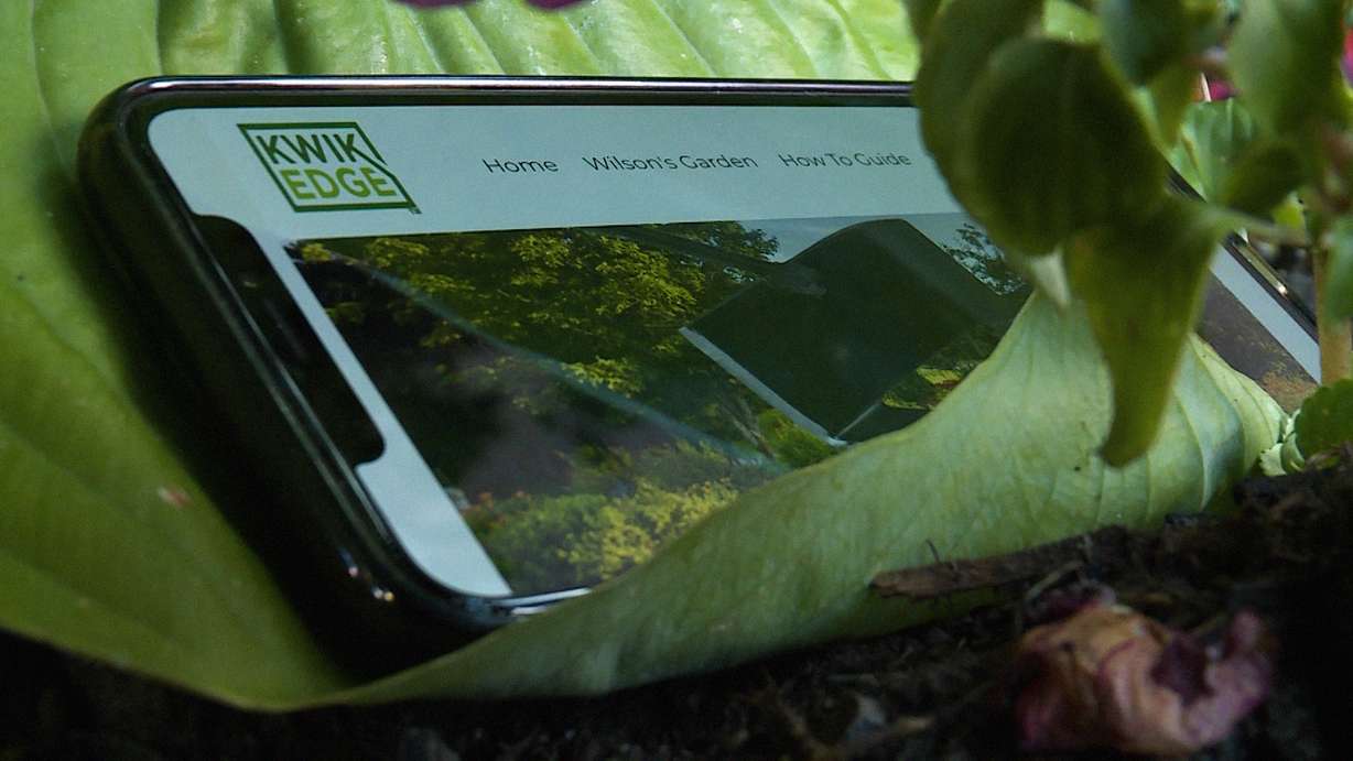 Wilson Svedin's "Kwik Edge" has become popular enough that he has his own website and commercial. (Photo: KSL TV)