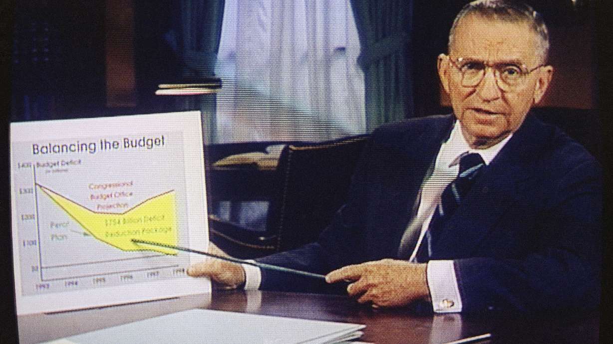 'Giant sucking sound': Perot's quips over the years