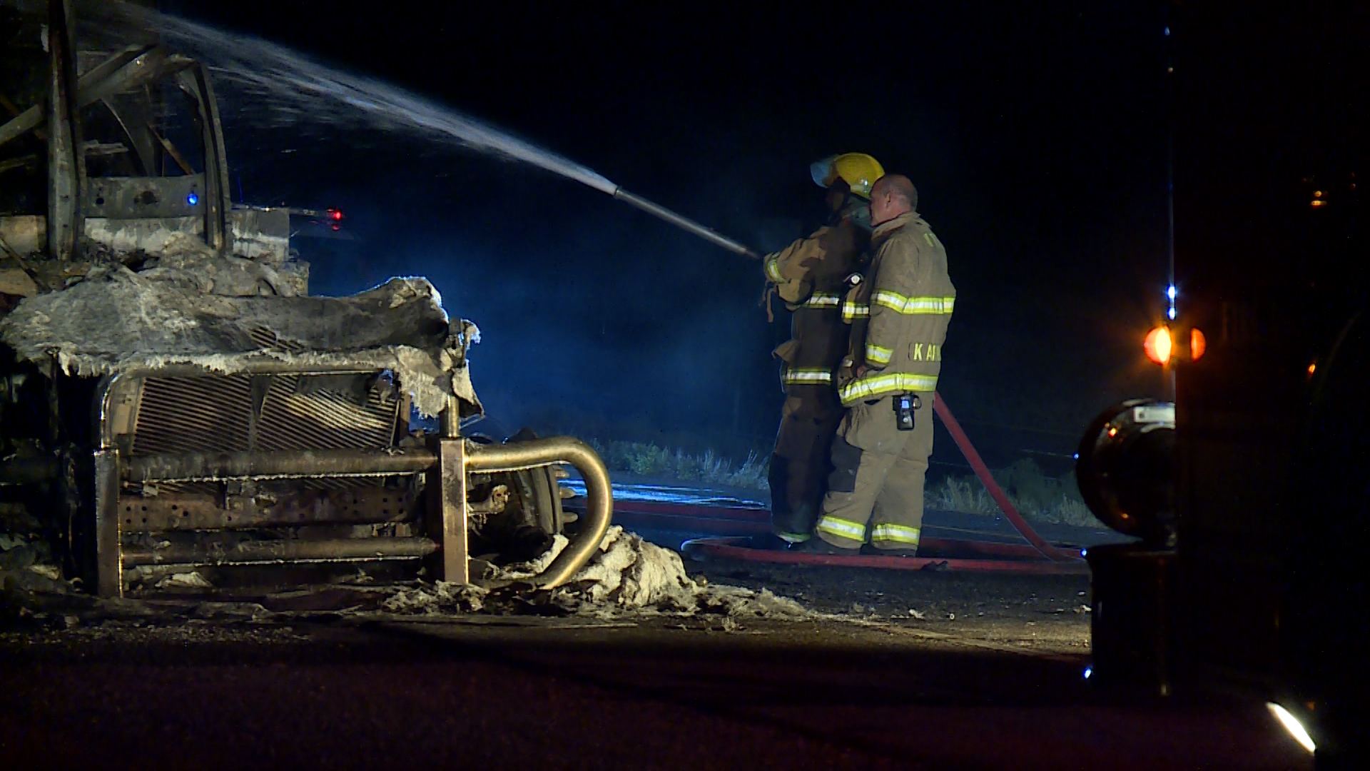 Semitruck driver severely burned after I-80 truck fire in Tooele County ...