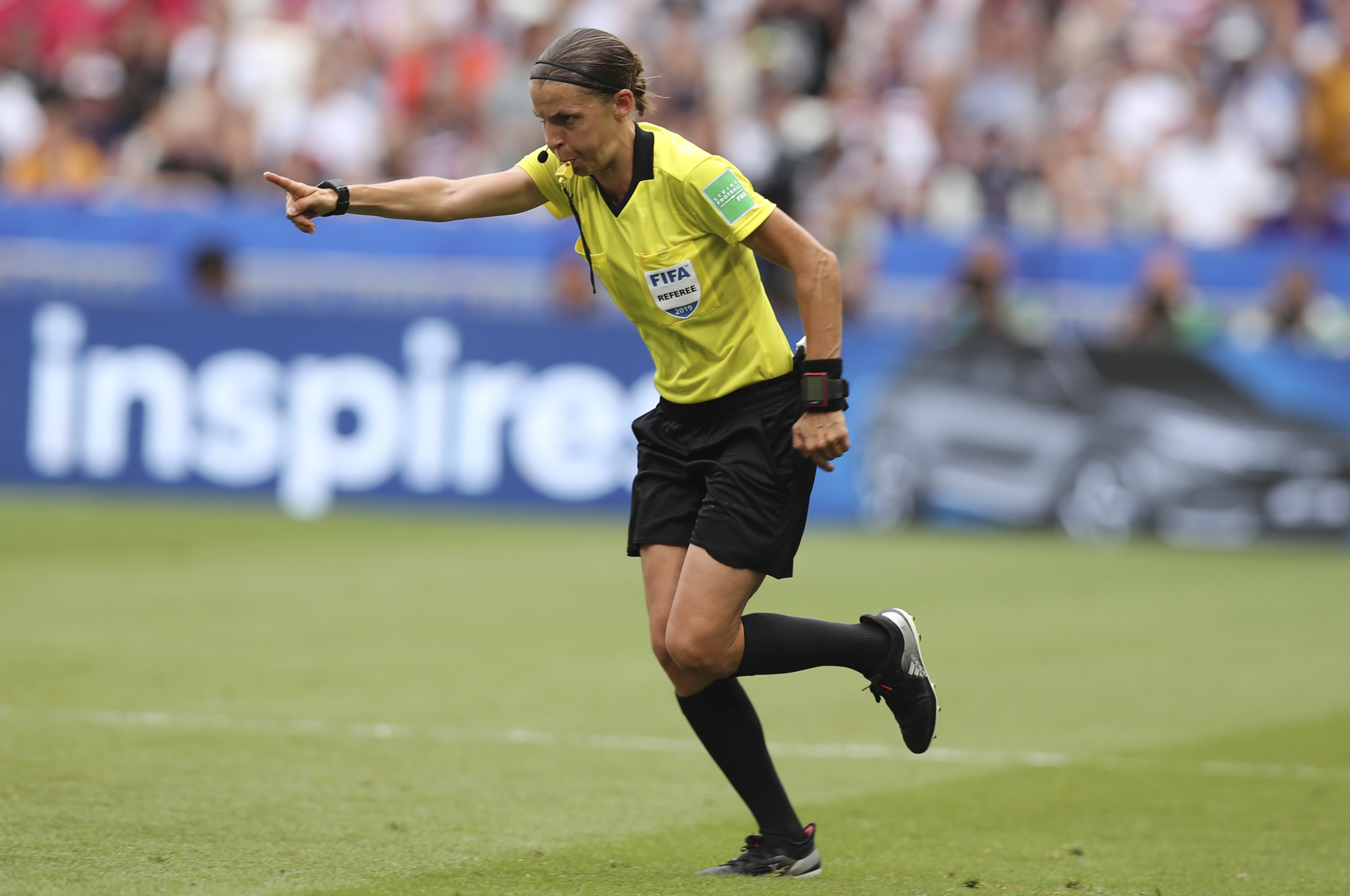 FIFA stats show women referees relied more on VAR than men