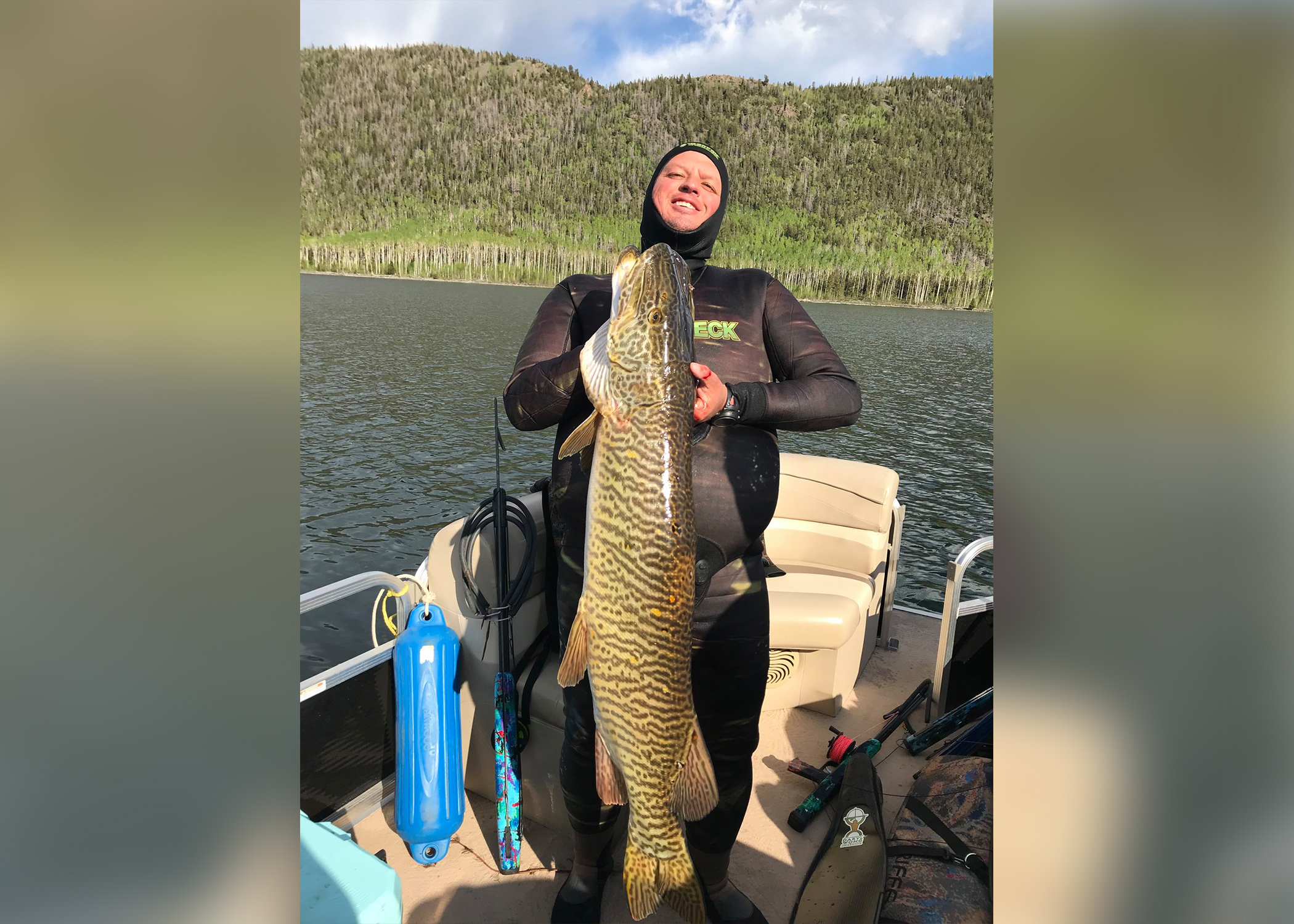 Utah man breaks state spearfishing record