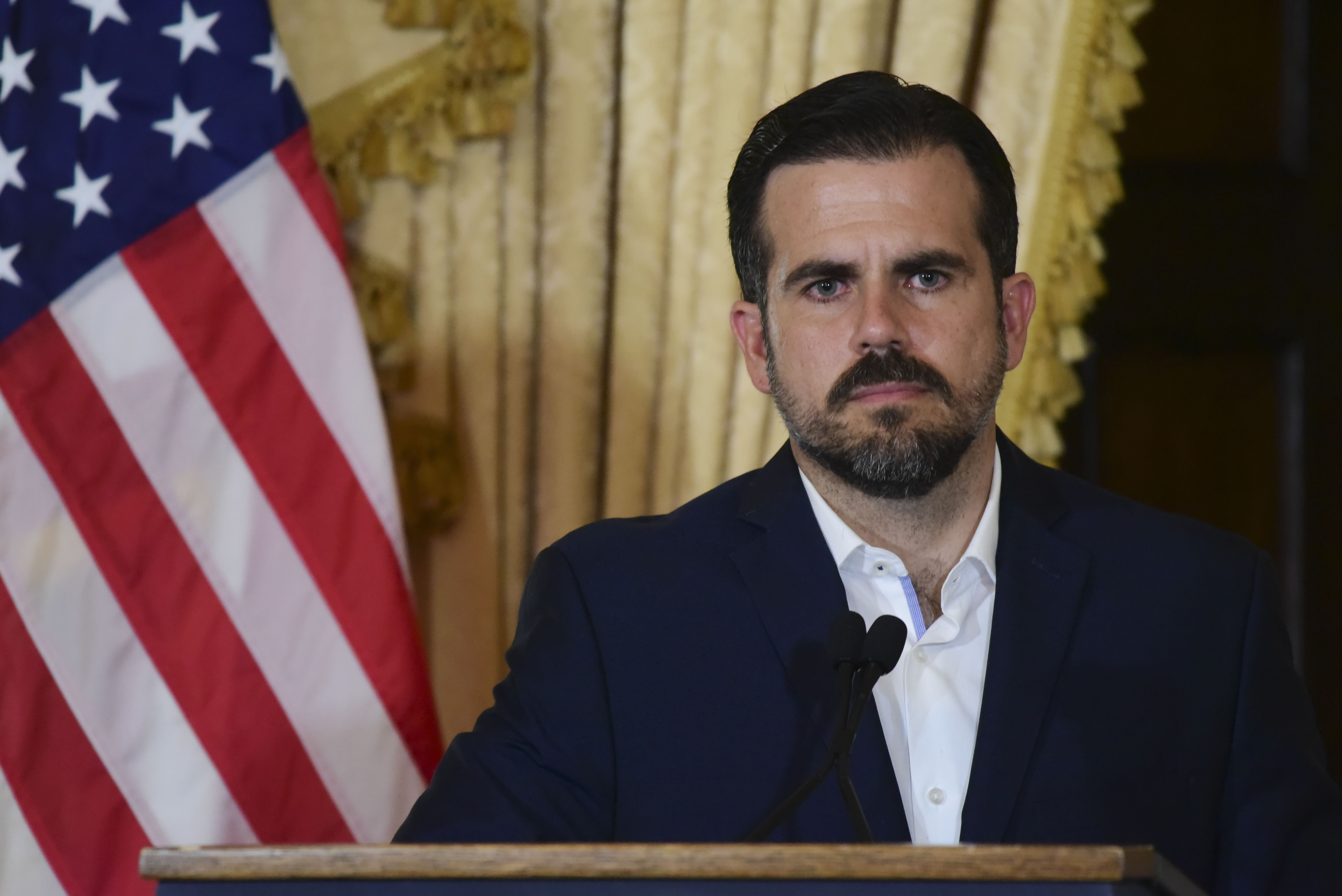 Puerto Rico governor rejects calls to resign amid scandal